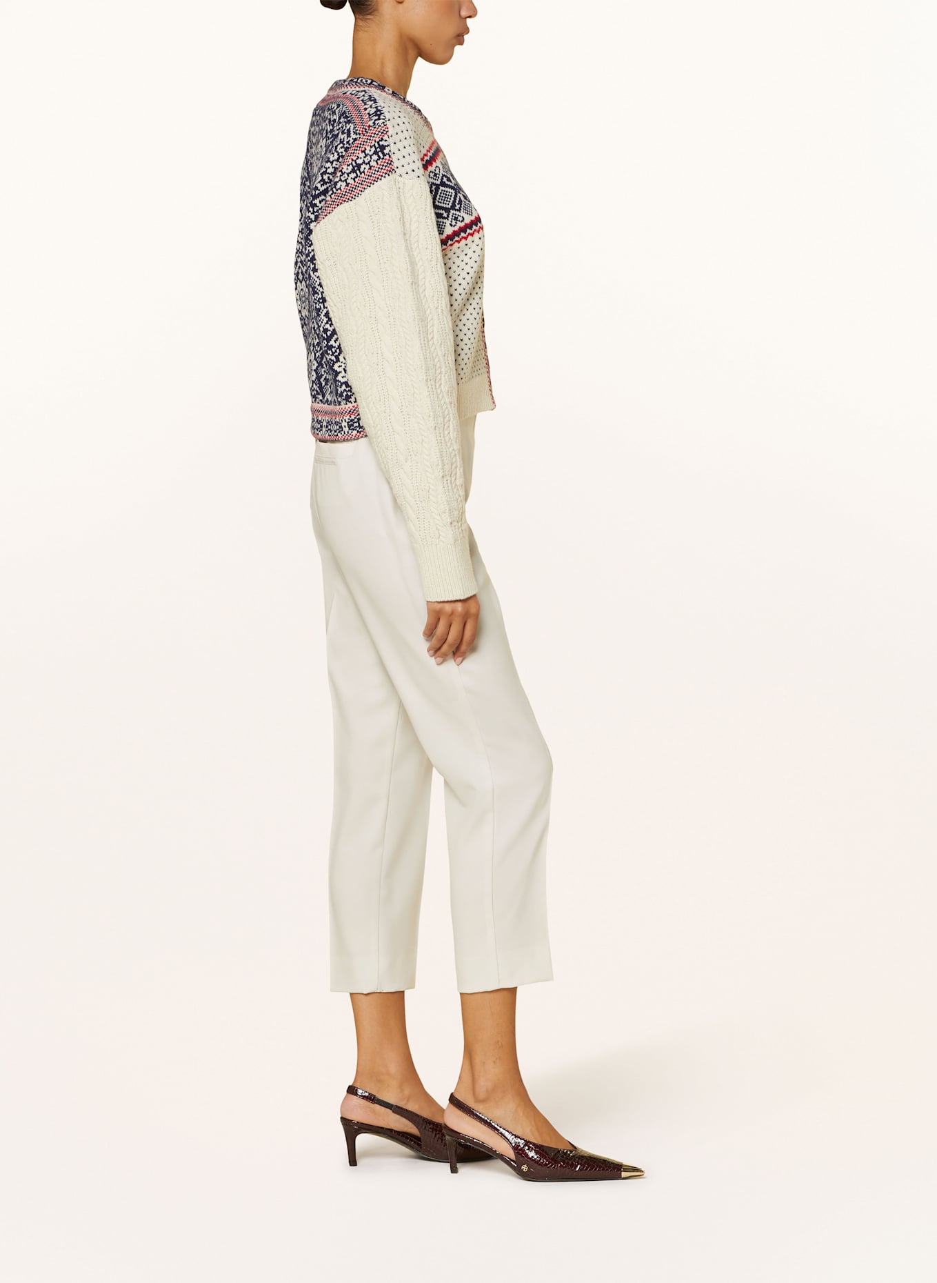 MARELLA 7/8-Hose: CREME