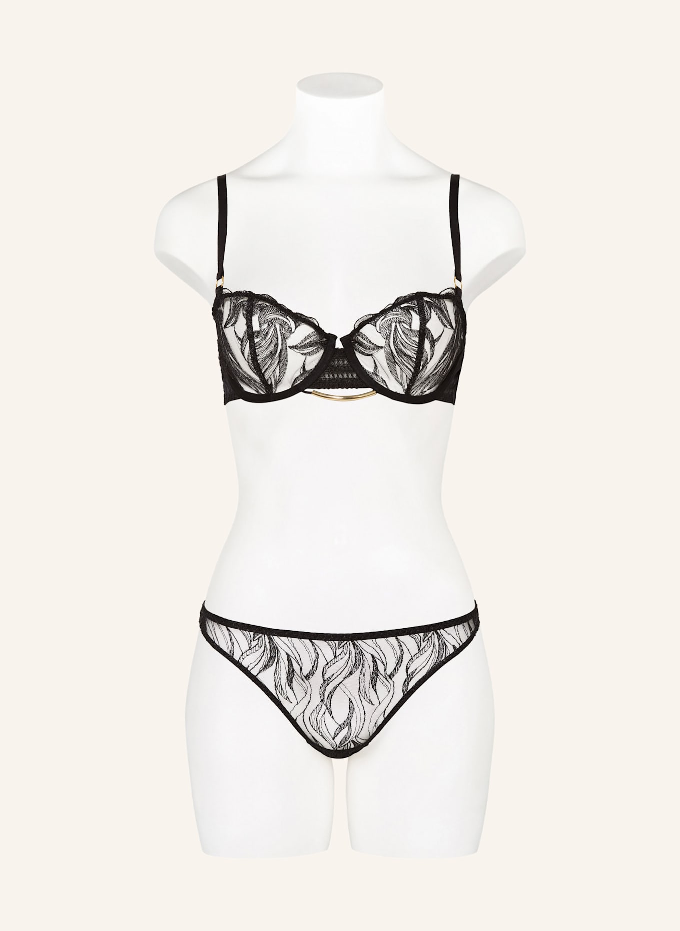 Aubade Slip INTO THE GROOVE: SCHWARZ