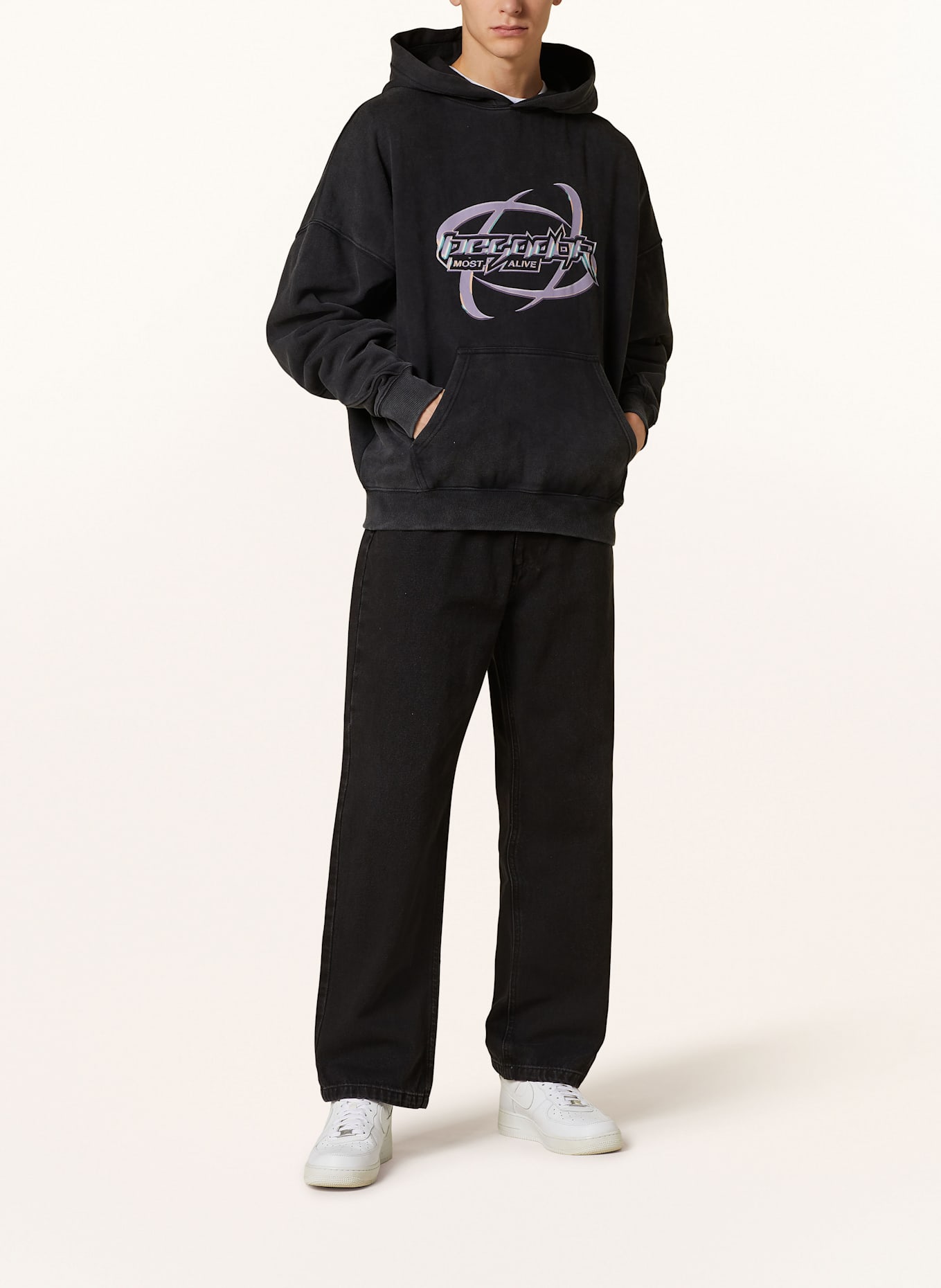 PEGADOR Hoodie MILL: BLACK