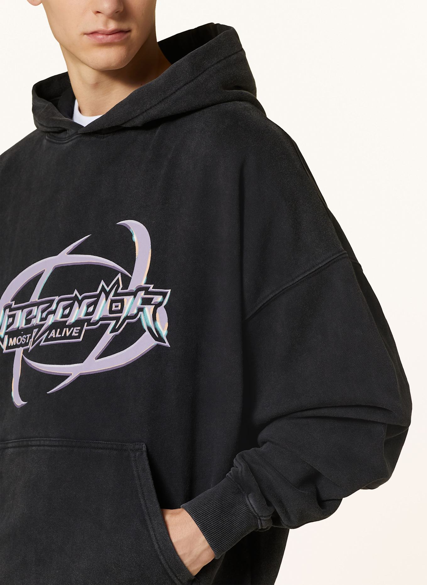 PEGADOR Hoodie MILL: BLACK