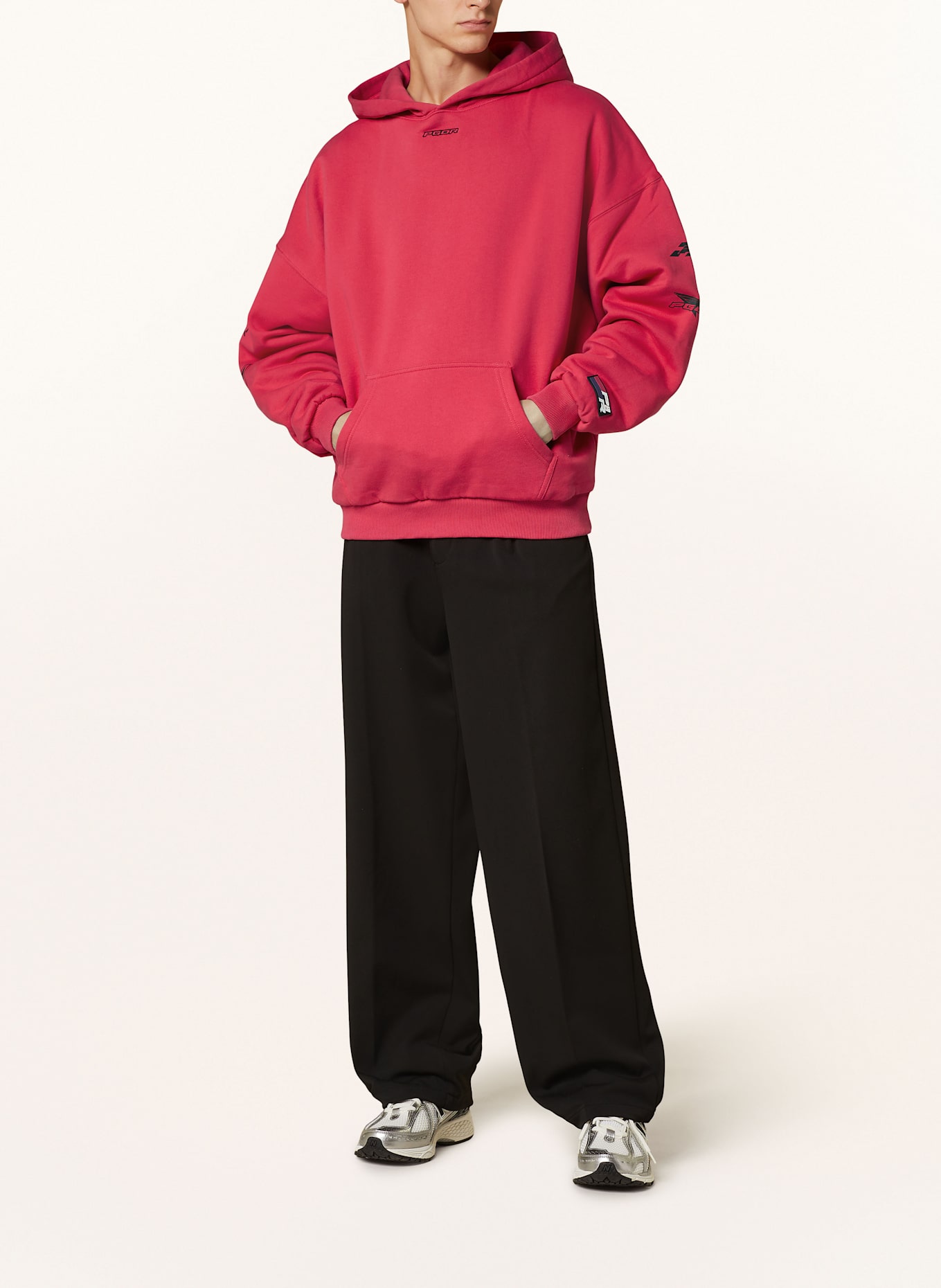 PEGADOR Oversized-Hoodie EROKE: PINK