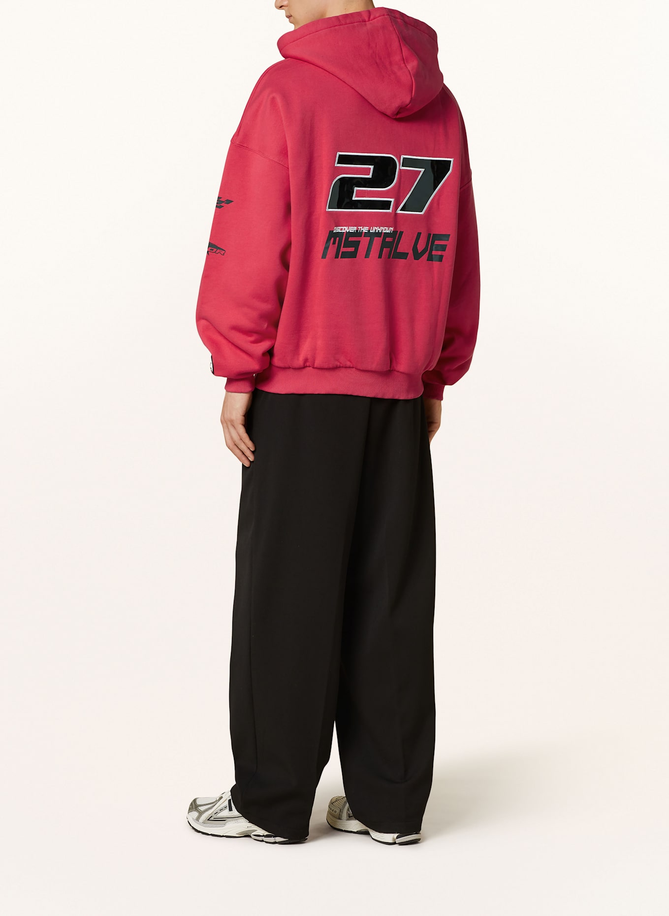 PEGADOR Oversized-Hoodie EROKE: PINK