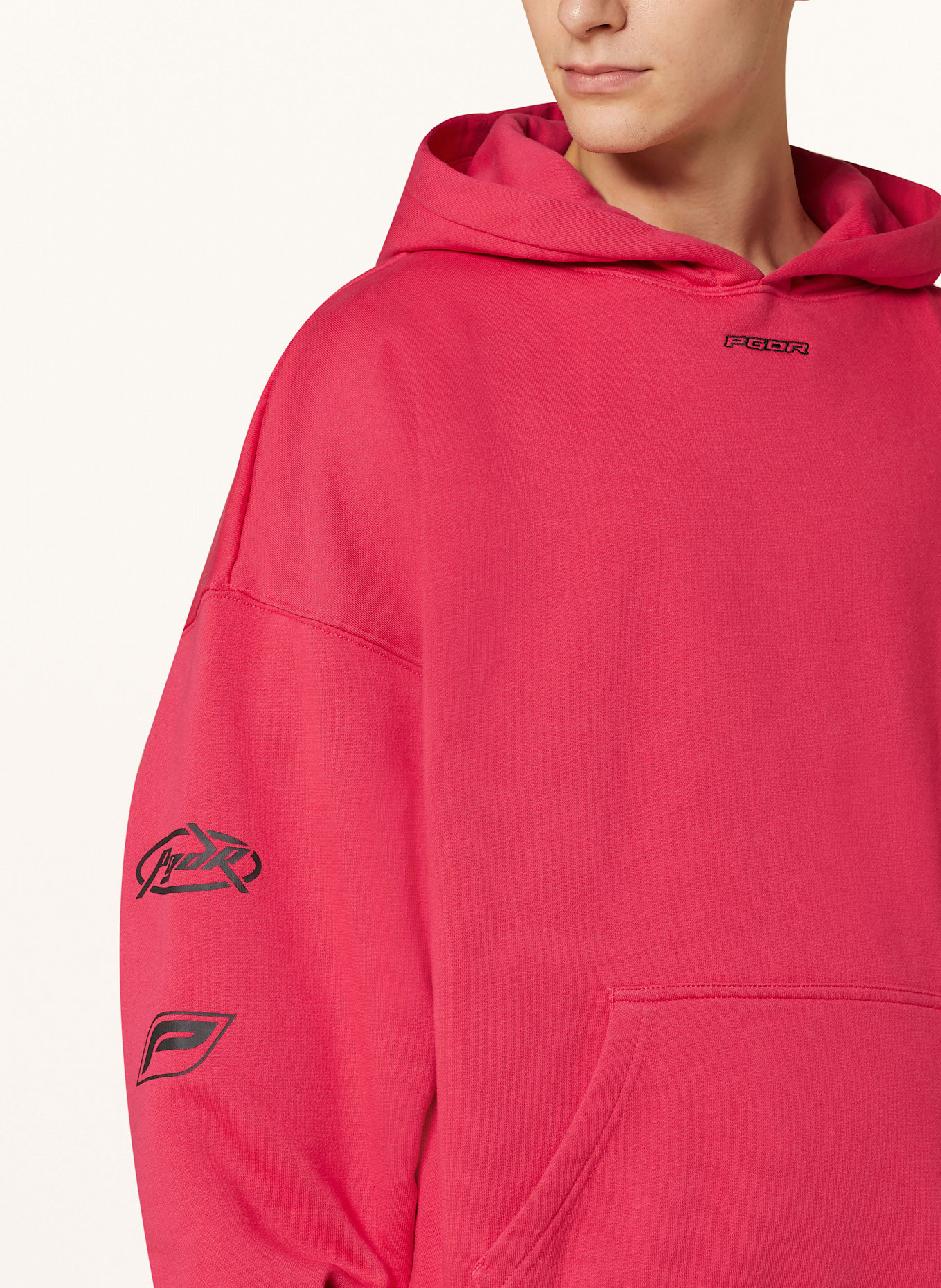 PEGADOR Oversized-Hoodie EROKE: PINK