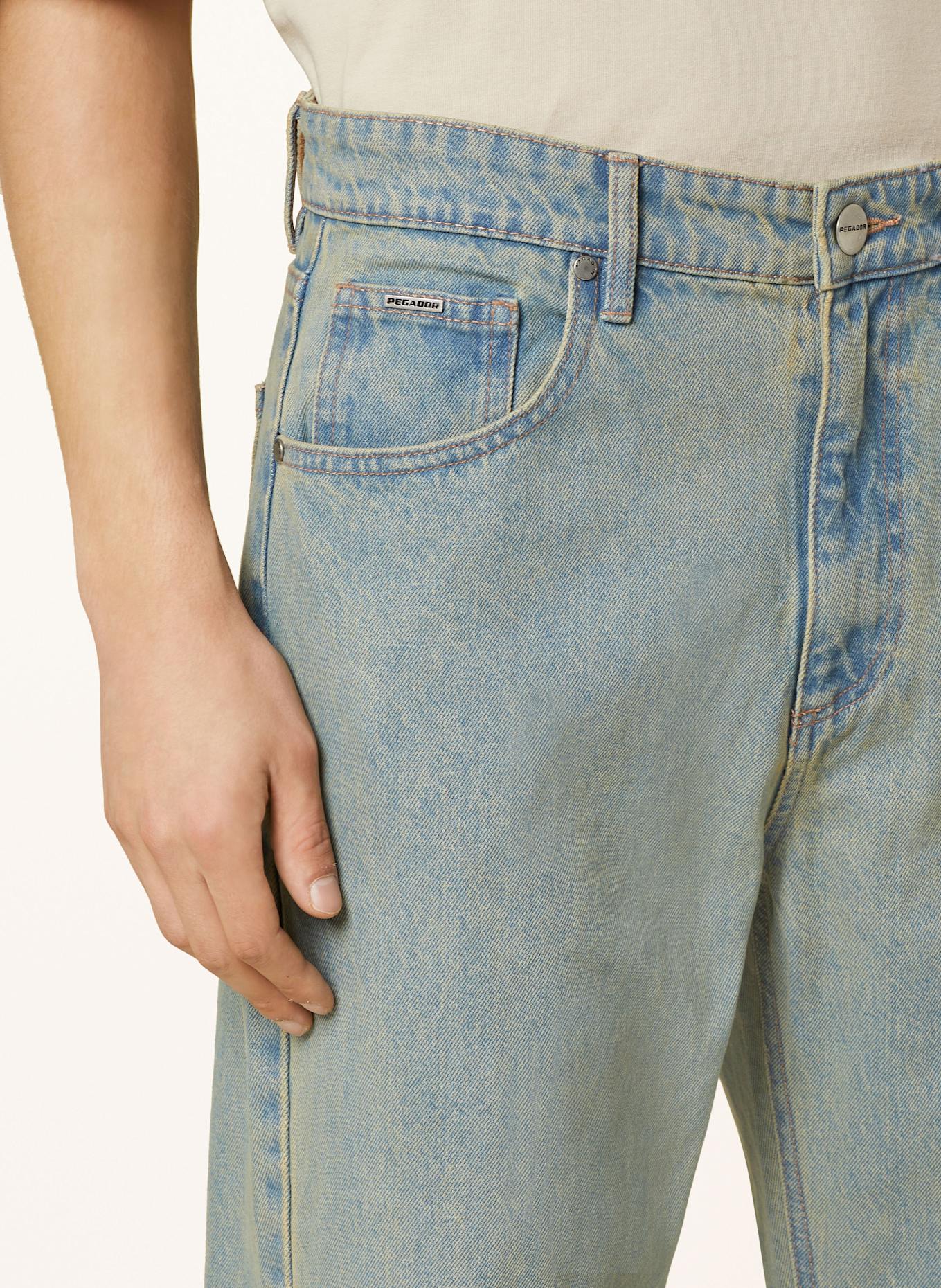 PEGADOR Jeans BALTRA Baggy Fit: 230 WASHED VINTAGE BLUE