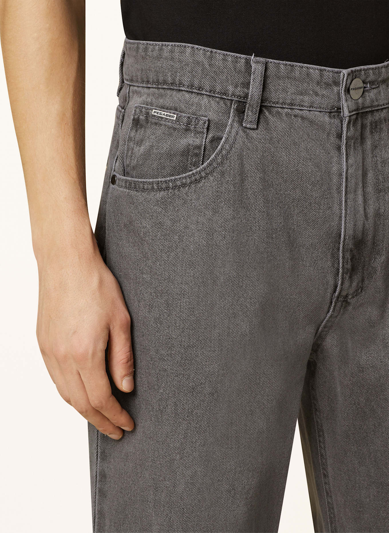 PEGADOR JEANS jeans BALTRA baggy fit, Color: 074 WASHED GREY (Image 5)