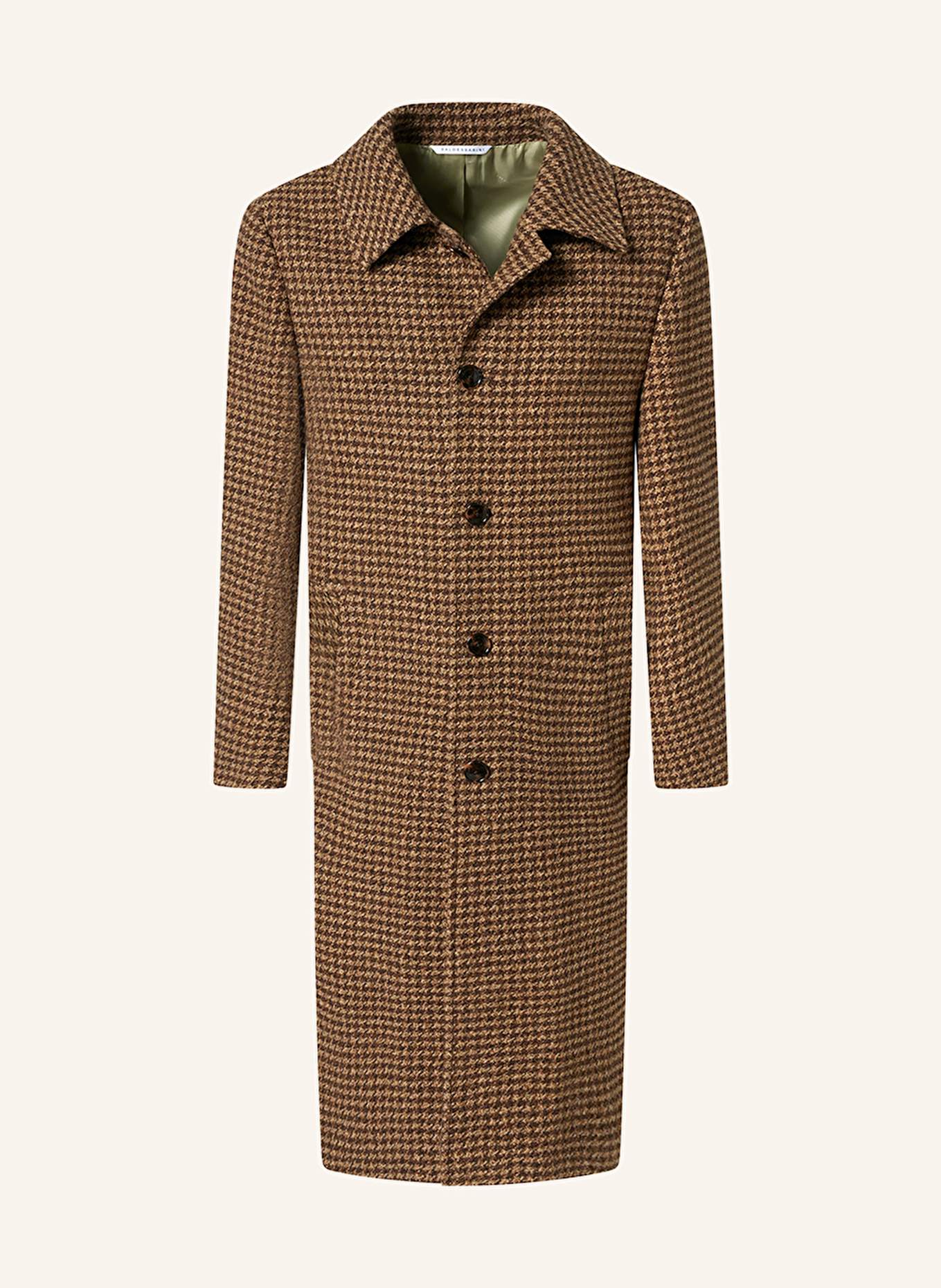 BALDESSARINI Kabát: TMAVĚ HNĚDÁ / HNĚDÁ / SVĚTLE HNĚDÁ