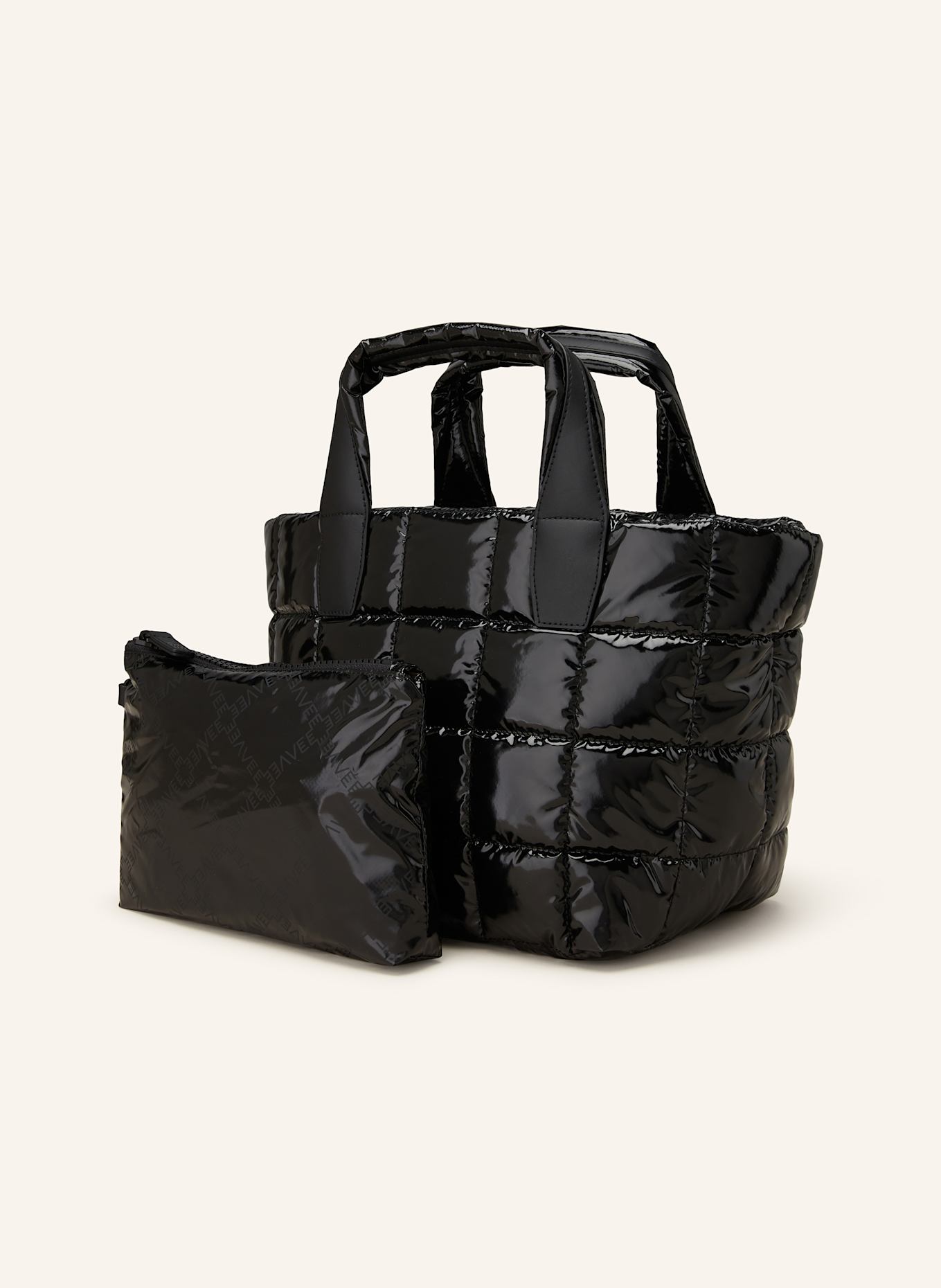 Vee Collective Shopper PORTER TOTE SMALL mit Pouch, Farbe: SCHWARZ (Bild 2)