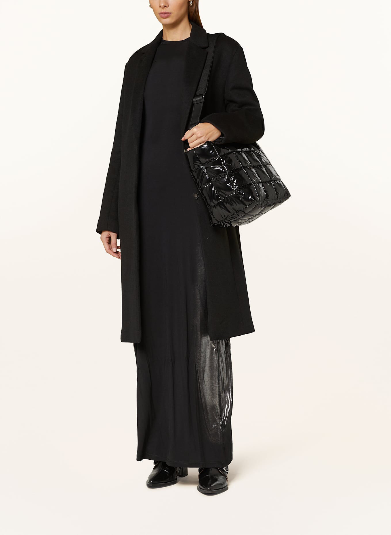 Vee Collective Shopper PORTER TOTE SMALL mit Pouch, Farbe: SCHWARZ (Bild 4)