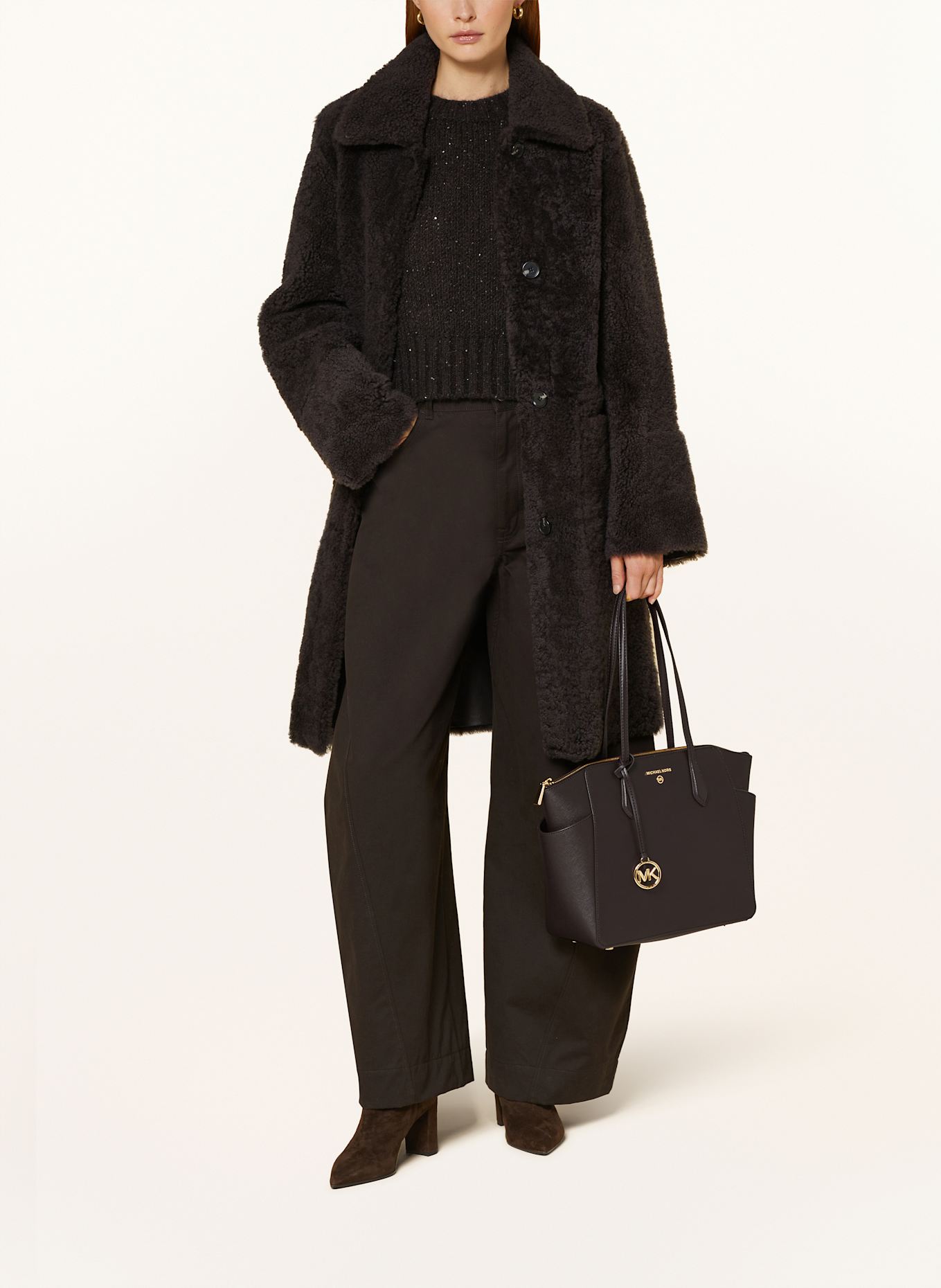 MICHAEL KORS Saffiano shopper MARILYN