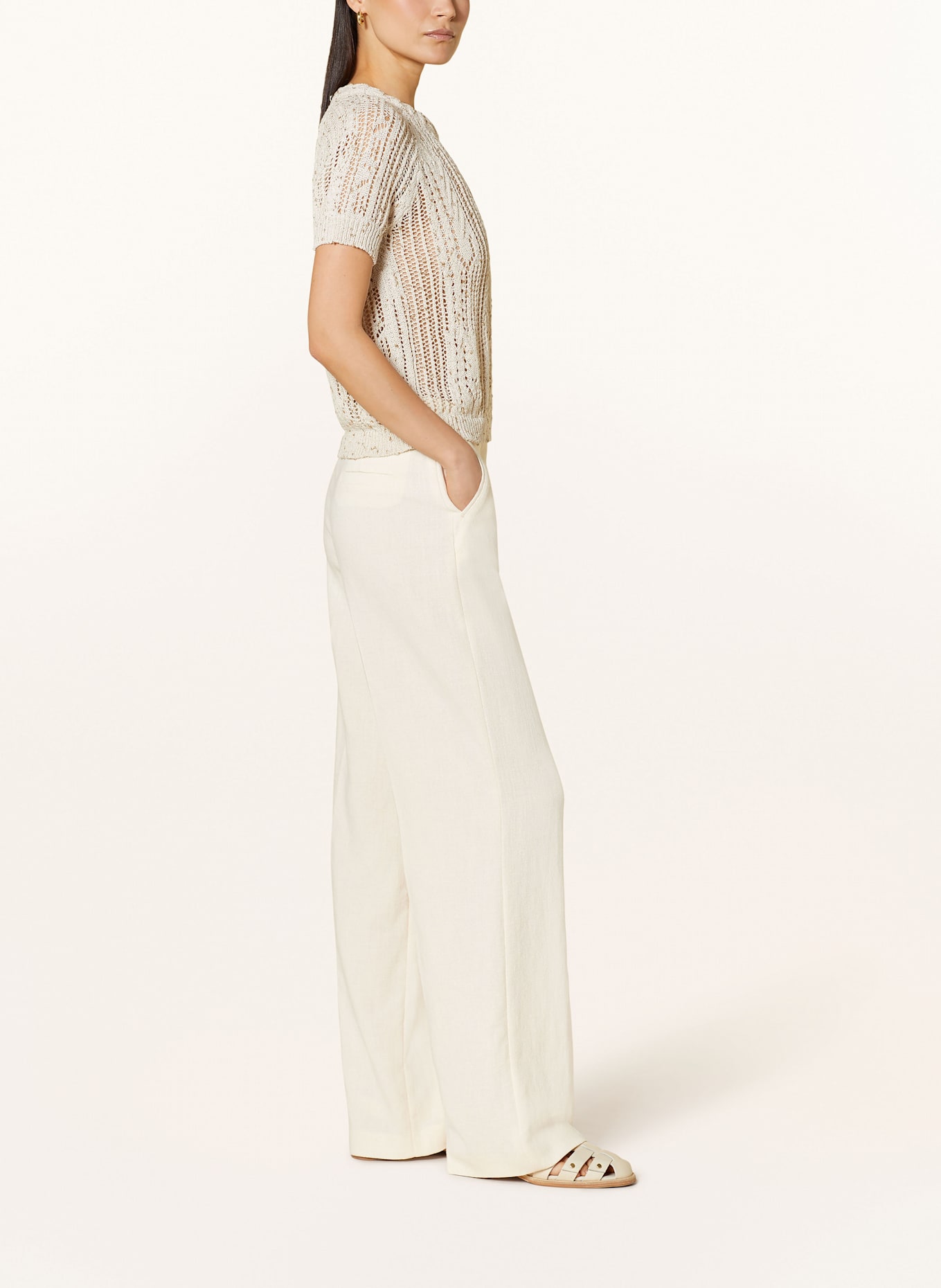 RIANI Marlenehose: ECRU