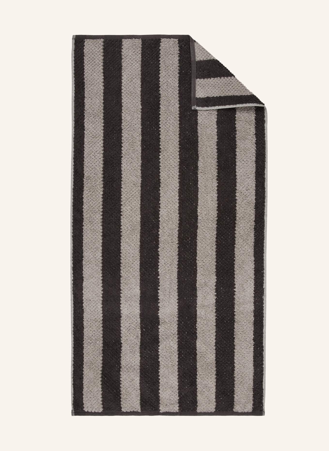 Cawö Handtuch: DUNKELGRAU / GRAU