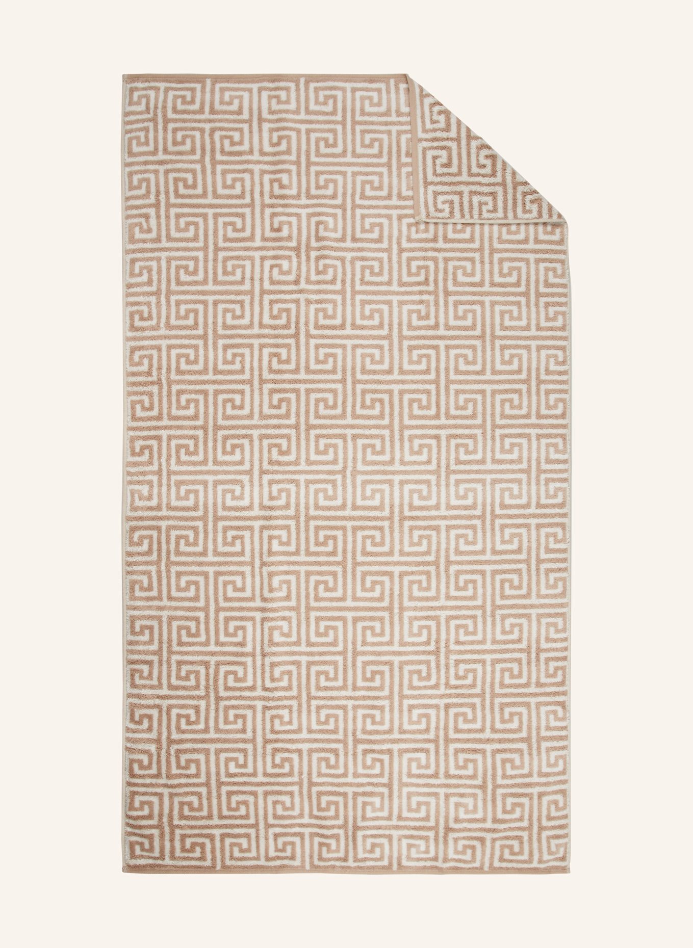 Cawö Bath towel: BEIGE/ CREAM (Image 1)