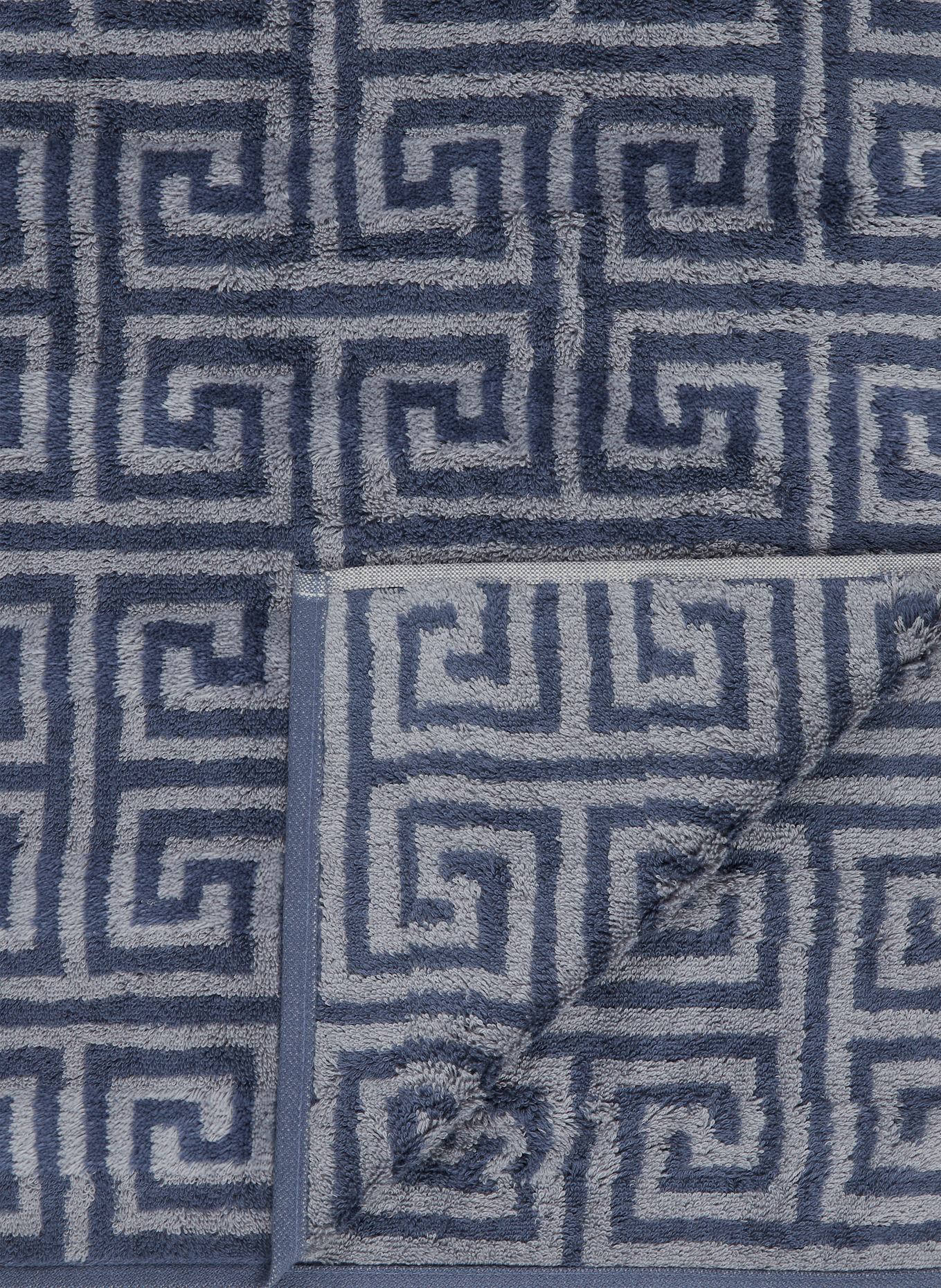 Cawö Ręcznik kąpielowy NOBLESSE ELEGANCE: GRANATOWY / JASNONIEBIESKI