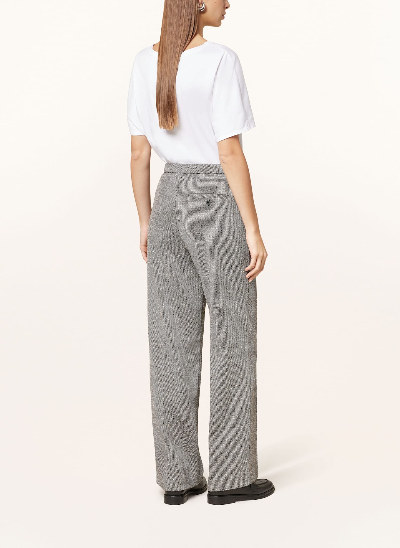 Part Two LINORAPW Missguided trousers: GRAY/ WHITE
