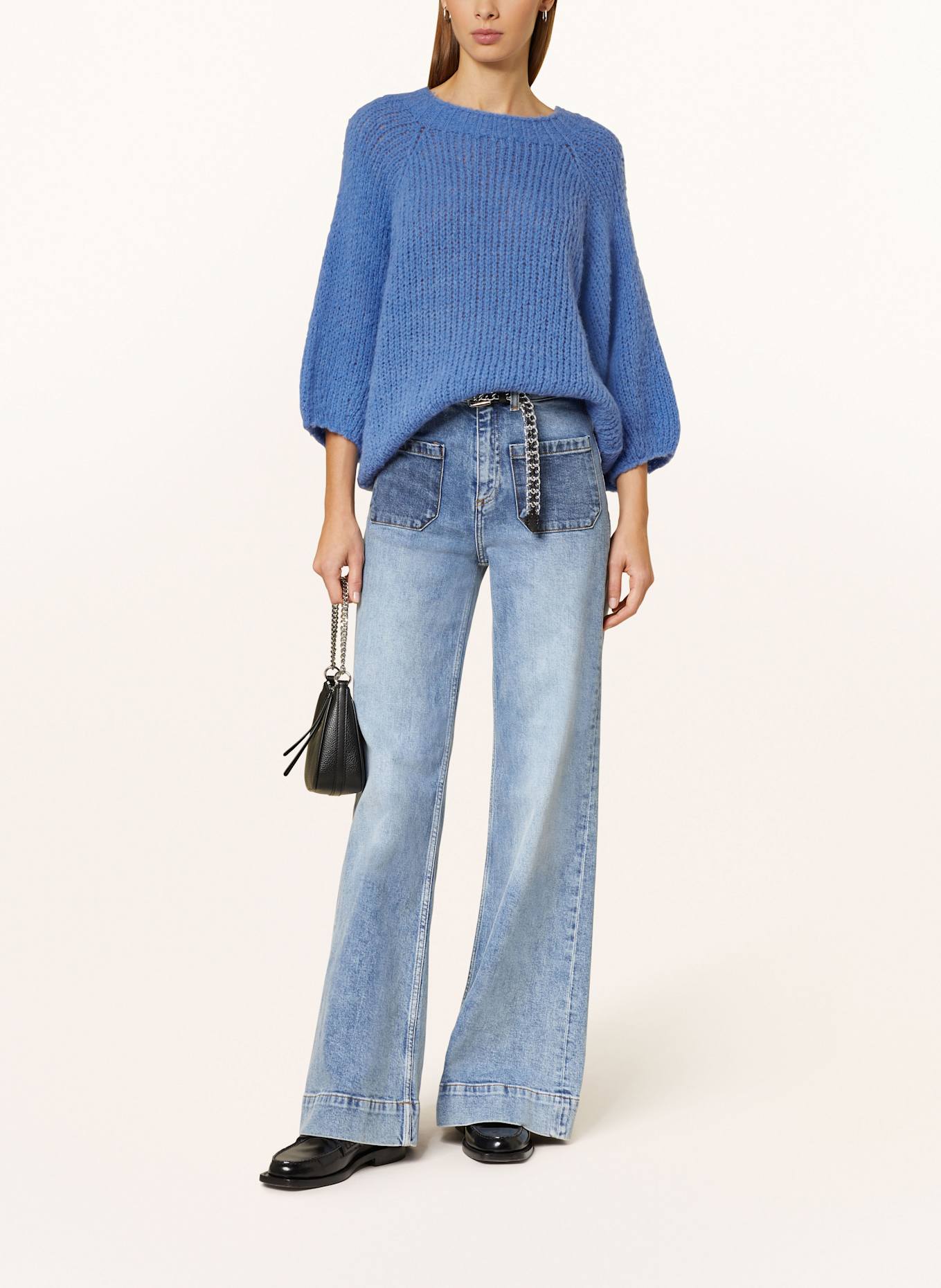 Rich & Royal Pullover: BLAU