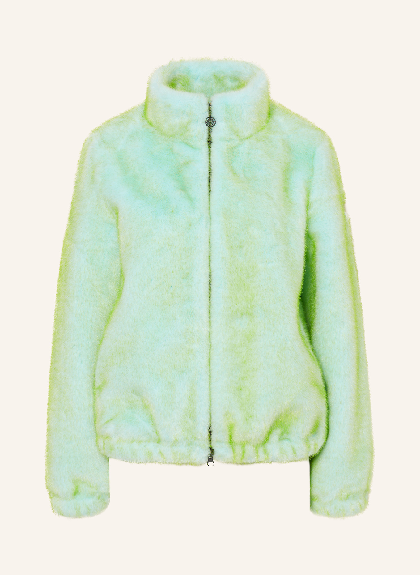 Neon teddy jacket sales