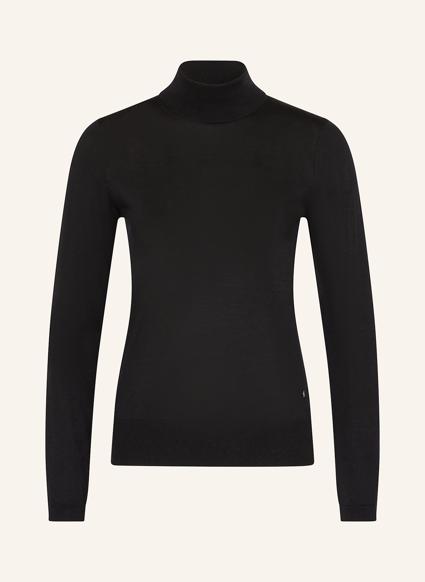 Band print hoodie MMRELENA: SCHWARZ