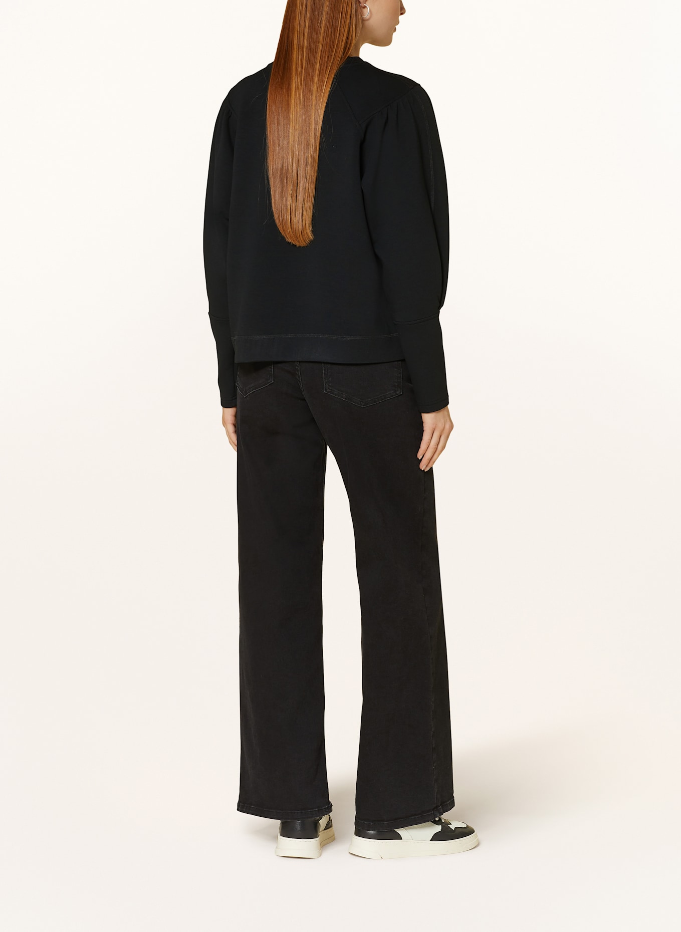 MOS MOSH MMODESSA" sweatshirt: BLACK