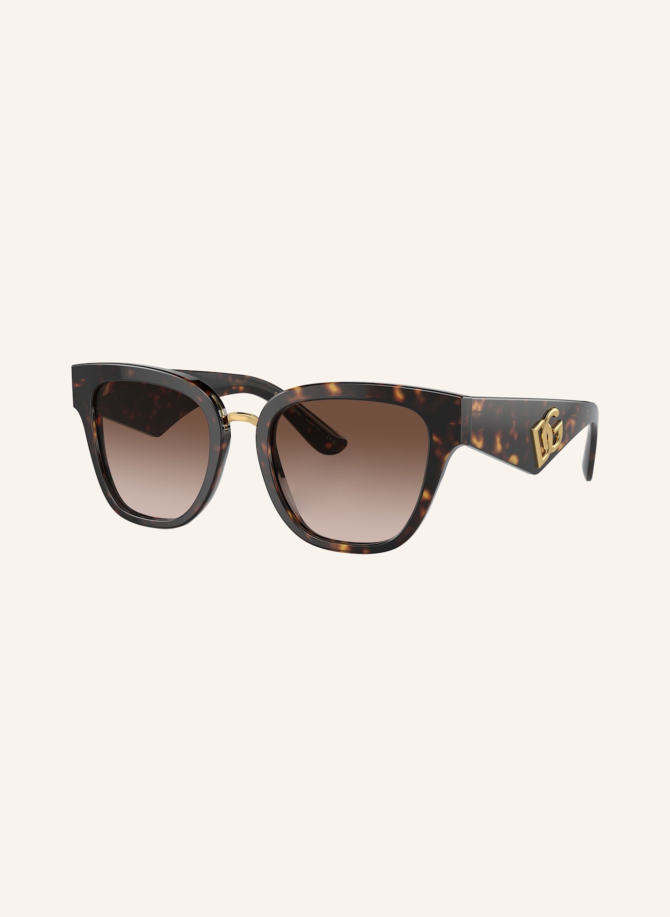 DOLCE & GABBANA Sonnenbrille DG4437: 502/13 - HAVANA/ BRAUN VERLAUF