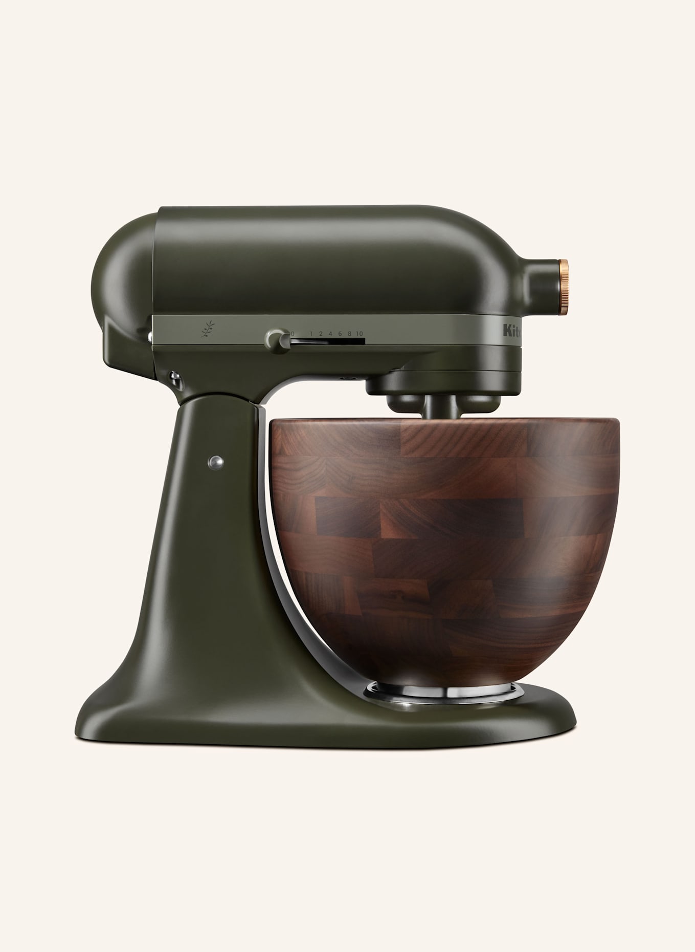 KitchenAid Küchenmaschine ARTISAN 4,7 l: DUNKELGRÜN / DUNKELBRAUN