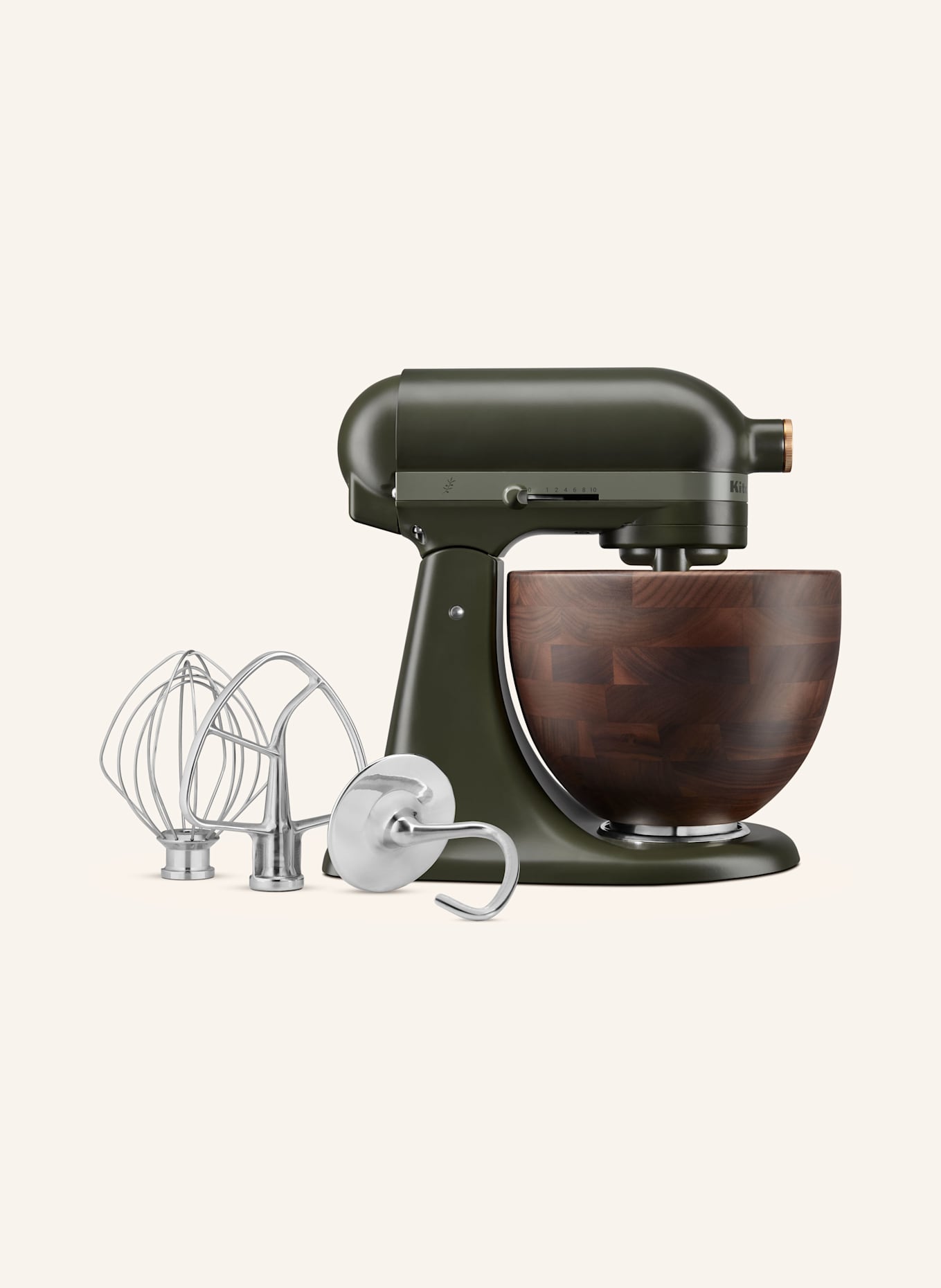 KitchenAid Küchenmaschine ARTISAN 4,7 l: DUNKELGRÜN / DUNKELBRAUN