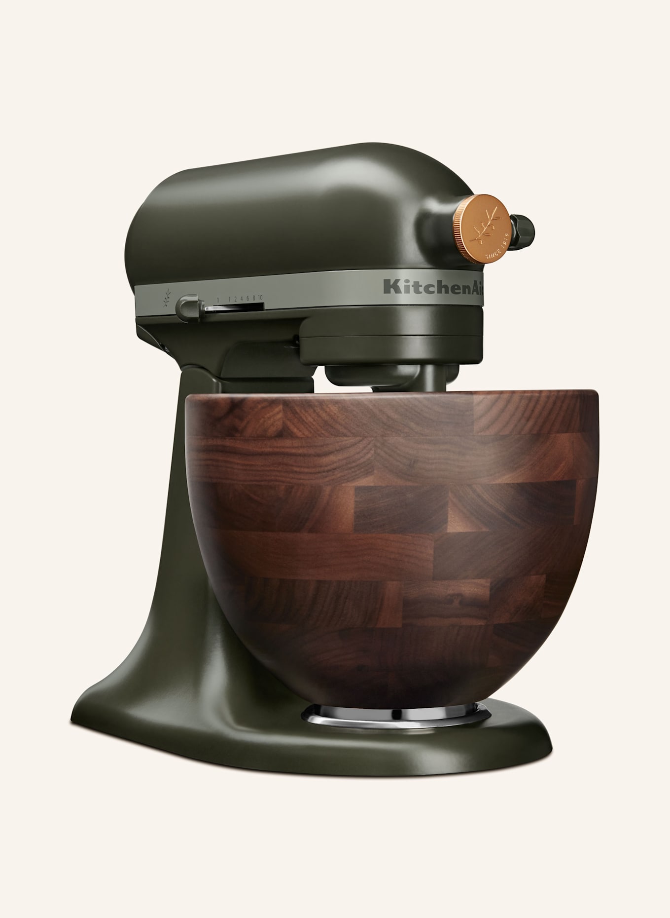 KitchenAid Küchenmaschine ARTISAN 4,7 l: DUNKELGRÜN / DUNKELBRAUN