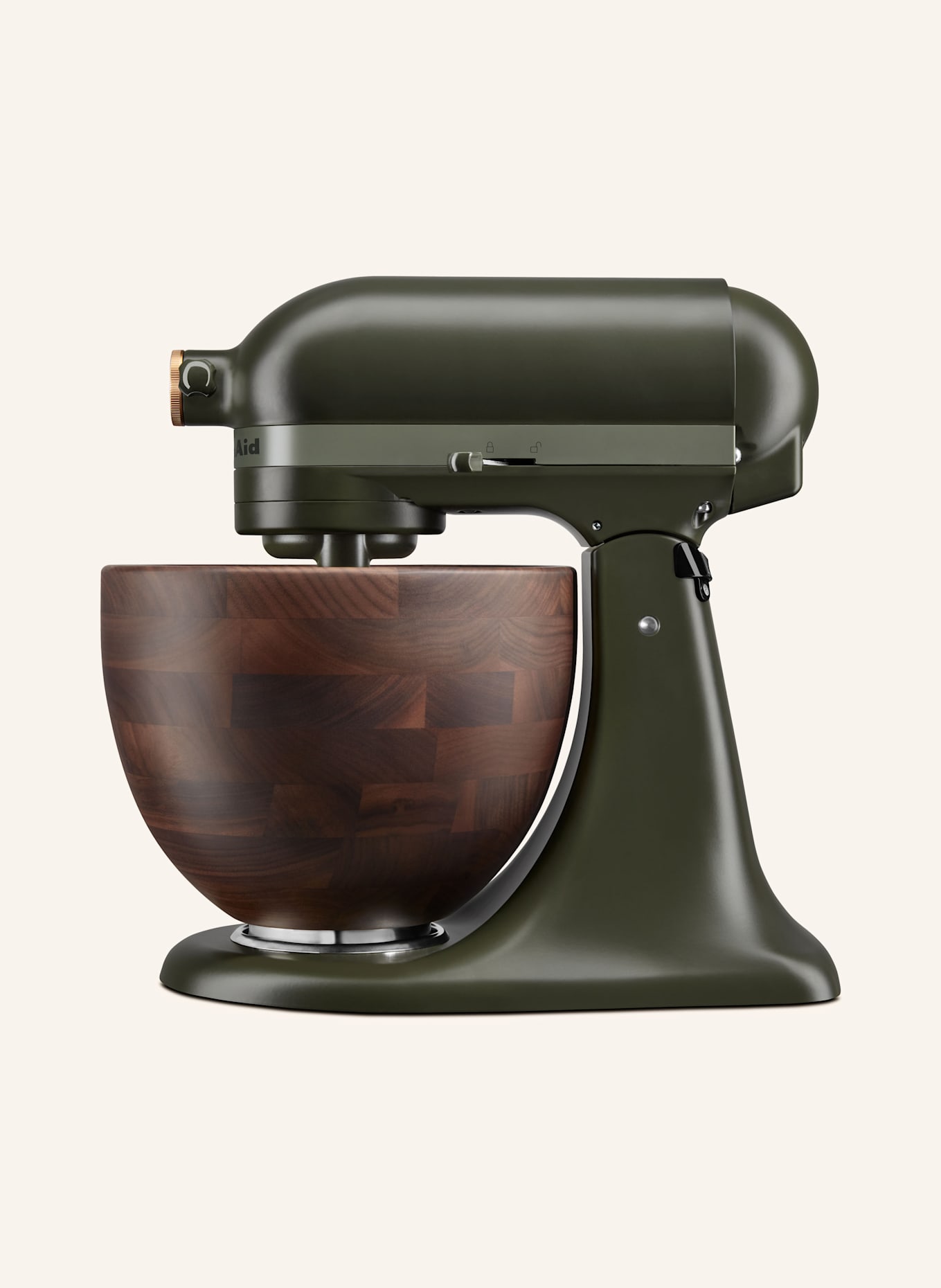 KitchenAid Küchenmaschine ARTISAN 4,7 l: DUNKELGRÜN / DUNKELBRAUN