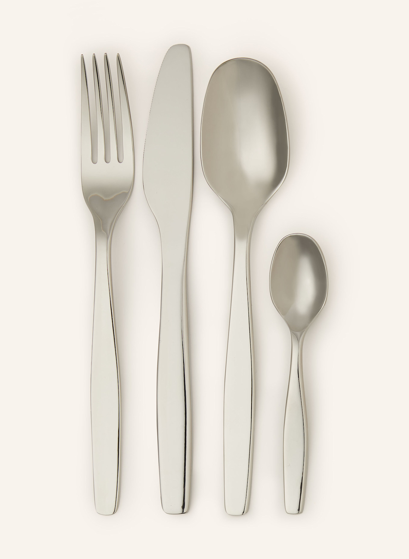 ALESSI 24-tlg. Besteck-Set ITSUMO: SILBER