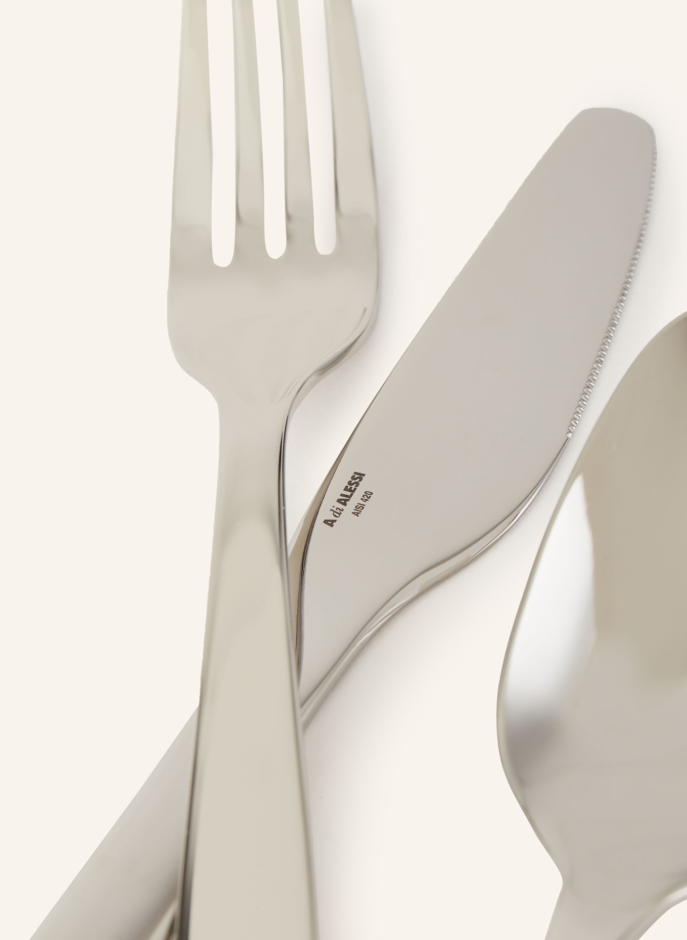 ALESSI 24-tlg. Besteck-Set ITSUMO: SILBER