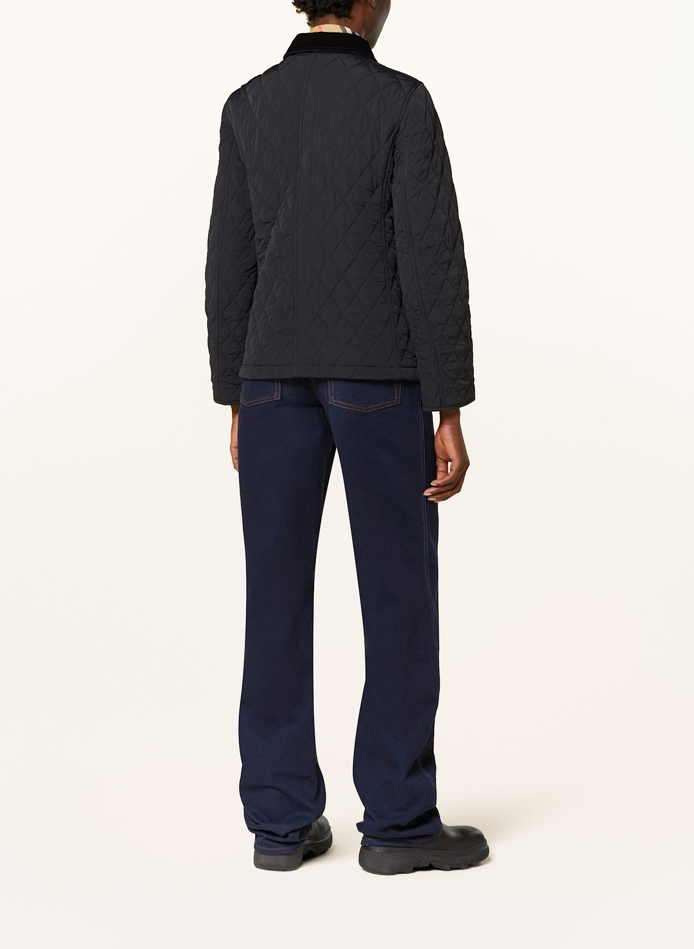 BURBERRY Steppjacke: SCHWARZ