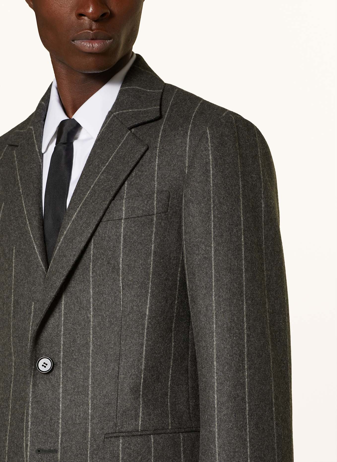BURBERRY Slim fit suit jacket in flannel