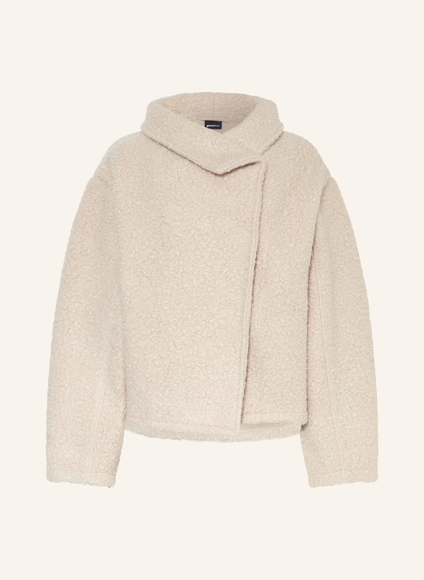 Gina tricot teddy jacket top