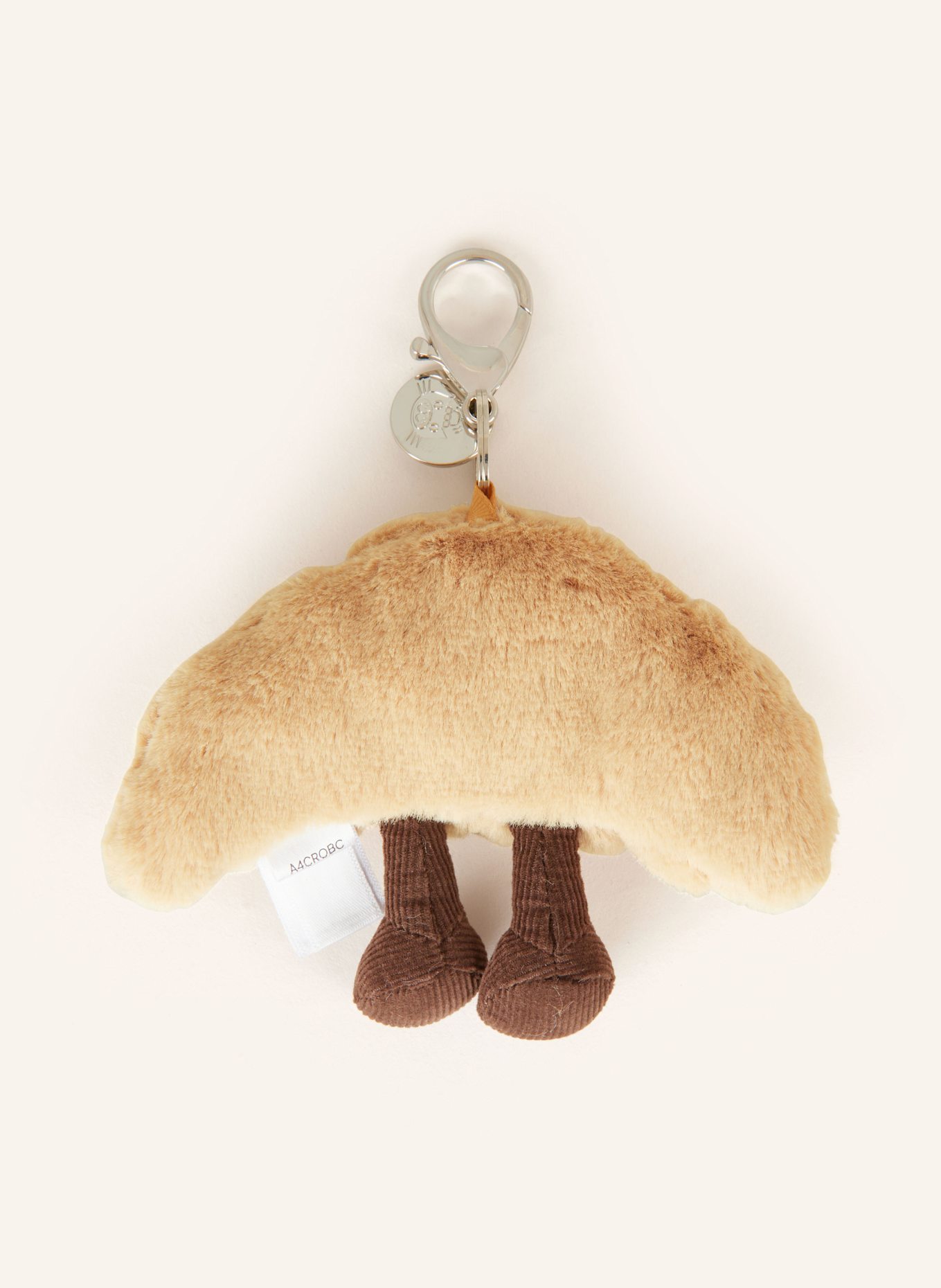 Jellycat Schlüssel- und Taschenanhänger AMUSEABLES CROISSANT: BEIGE / DUNKELBRAUN