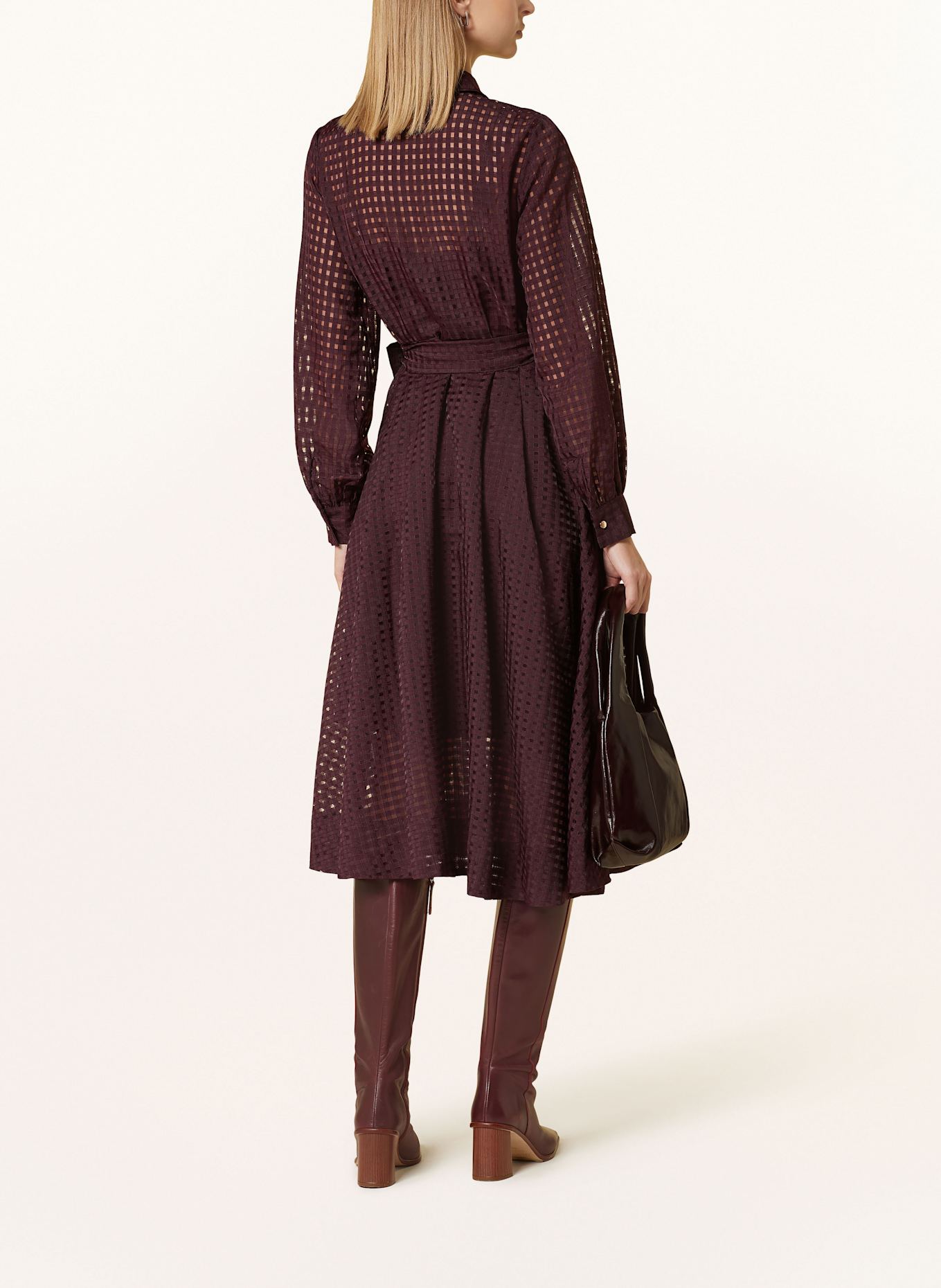 Phase Eight Hemdblusenkleid NATALIE: DUNKELROT