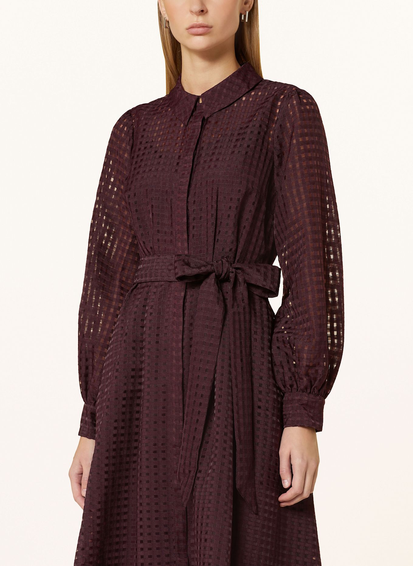 Phase Eight Hemdblusenkleid NATALIE: DUNKELROT