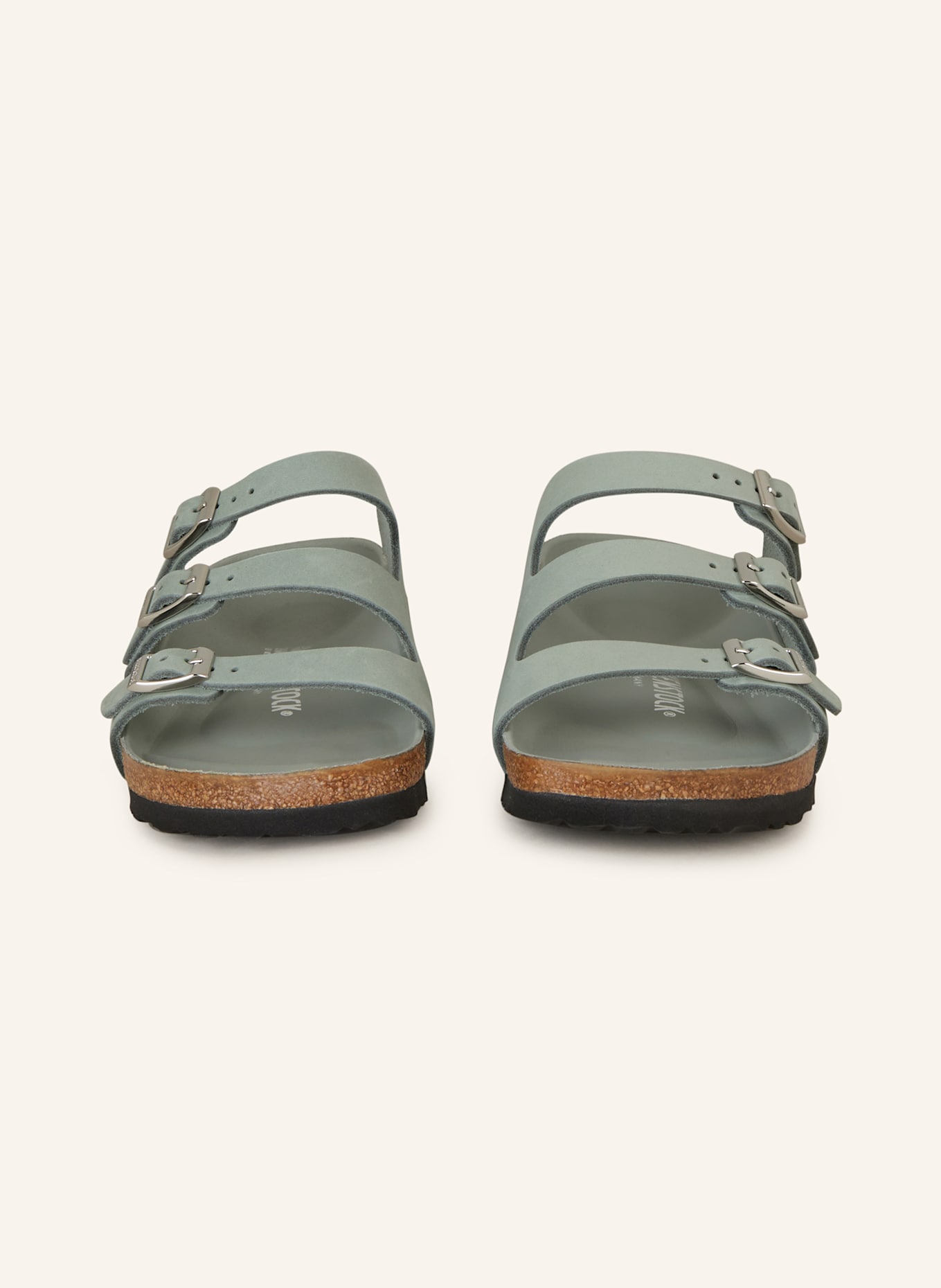 BIRKENSTOCK Pantoletten FLORIDA FRESH: HELLGRÜN