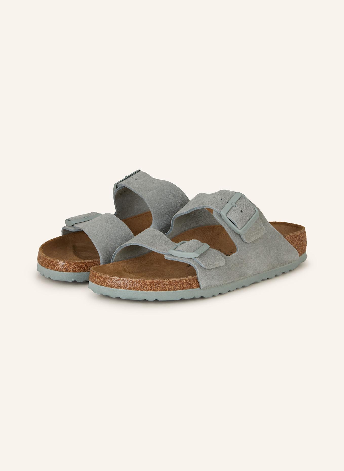 BIRKENSTOCK Pantoletten ARIZONA LEVE, Farbe: HELLGRAU (Bild 1)