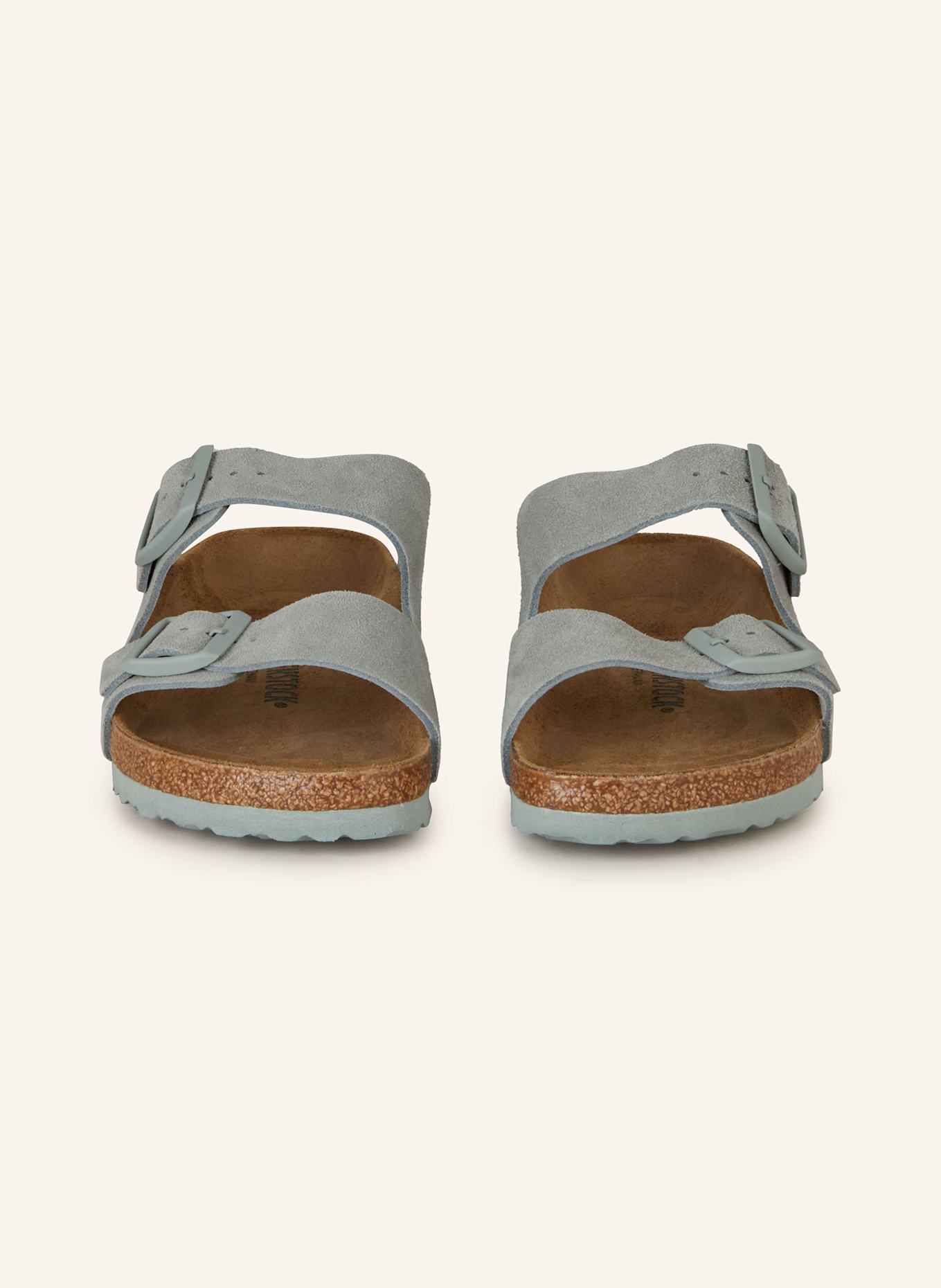BIRKENSTOCK Pantoletten ARIZONA LEVE, Farbe: HELLGRAU (Bild 3)