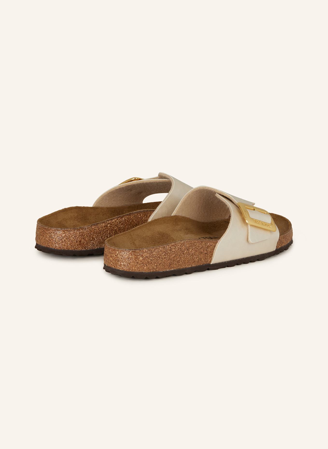 BIRKENSTOCK Pantoletten CATALINA CUSHION BUCKLE, Farbe: ECRU (Bild 2)