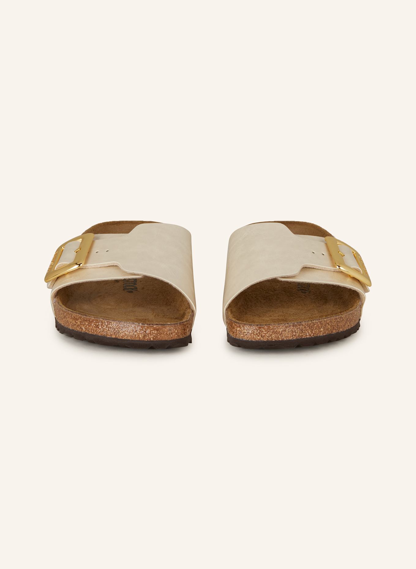 BIRKENSTOCK Pantoletten CATALINA CUSHION BUCKLE, Farbe: ECRU (Bild 3)
