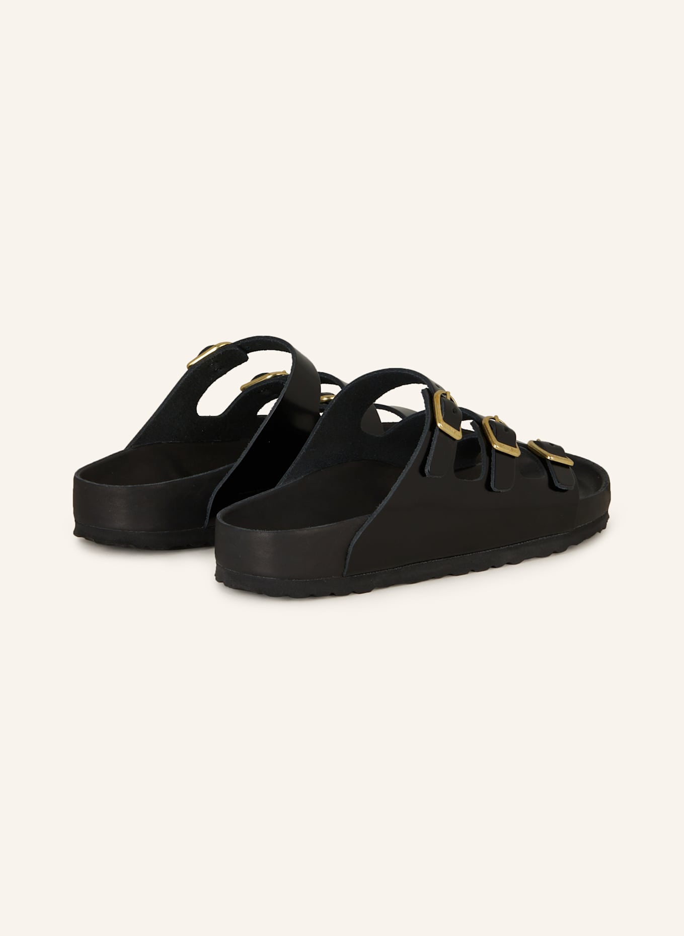 BIRKENSTOCK Pantoletten FLORIDA EXQ LENA HS, Farbe: SCHWARZ (Bild 2)