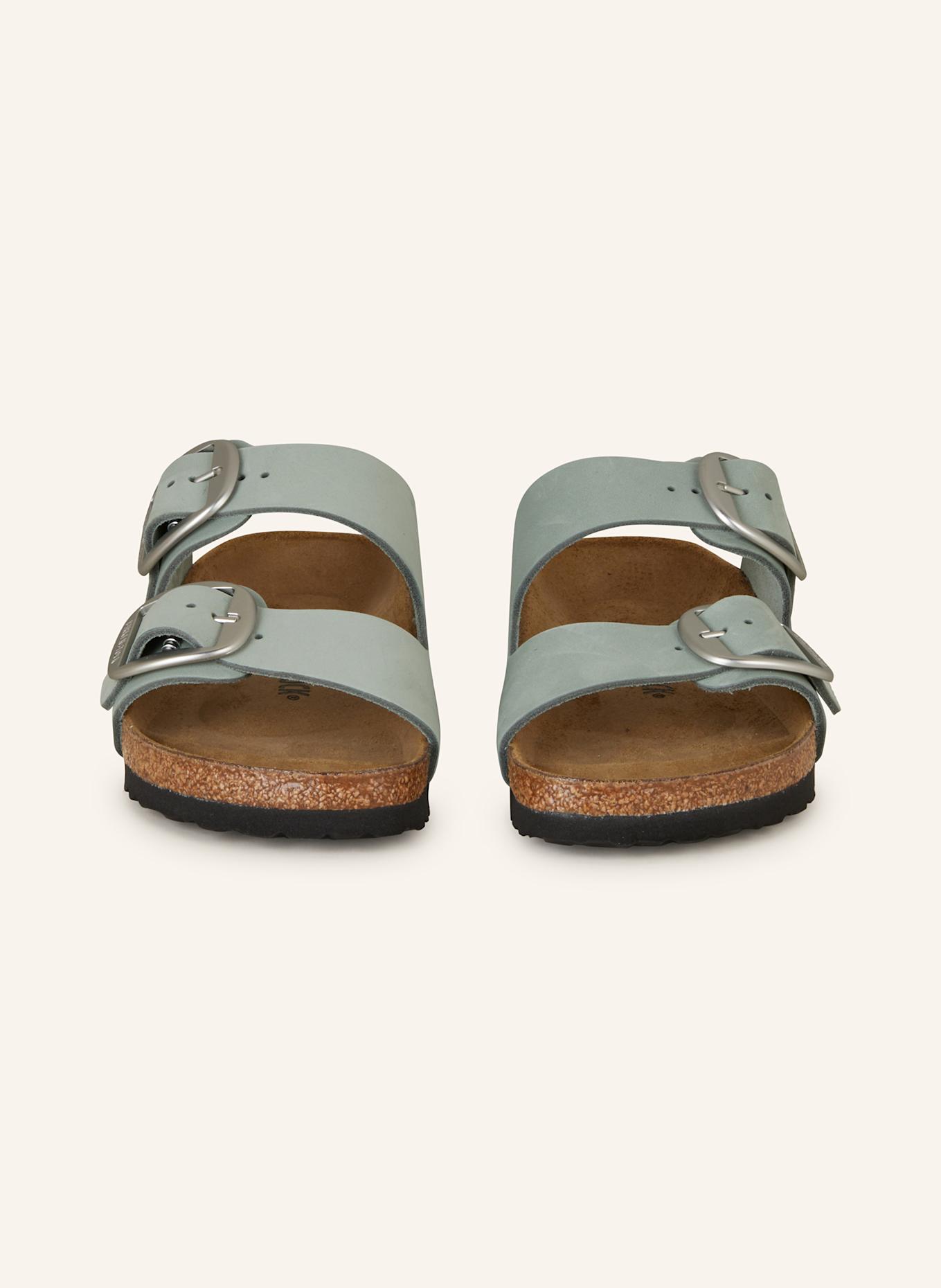 BIRKENSTOCK Pantoletten ARIZONA BIG BUCKLE LENB, Farbe: MINT (Bild 3)