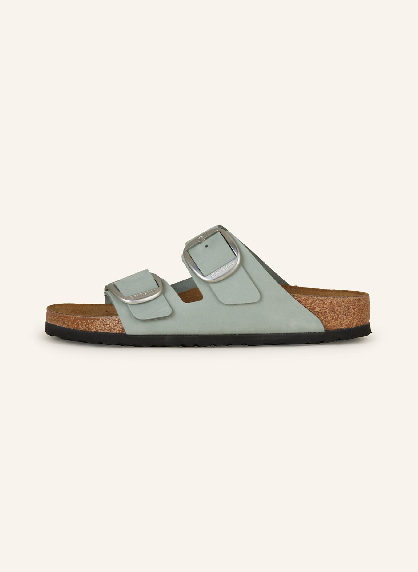 BIRKENSTOCK Pantoletten ARIZONA BIG BUCKLE LENB, Farbe: MINT (Bild 4)