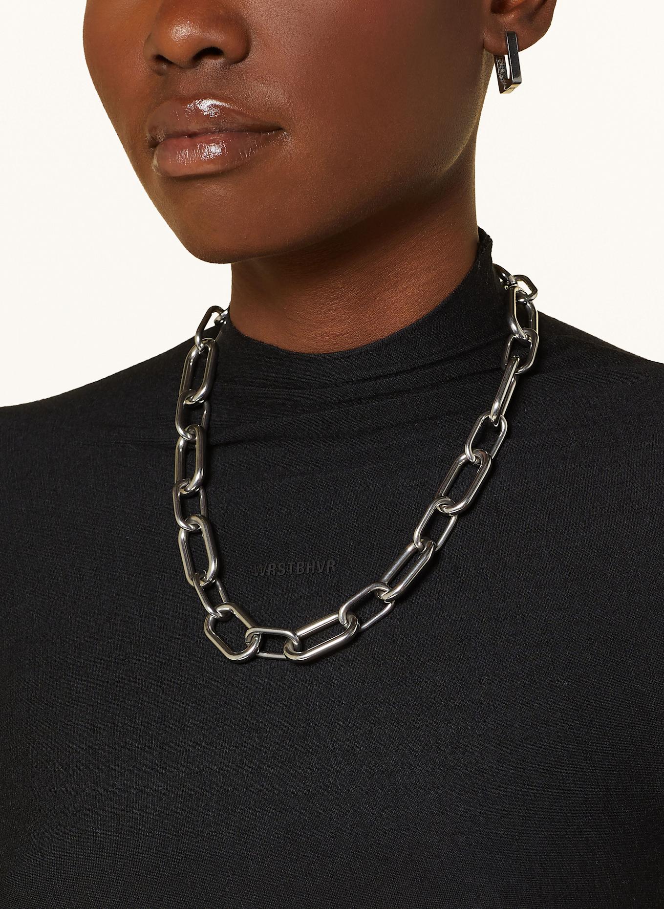 WRSTBHVR Jersey dress MONY, Color: BLACK (Image 5)