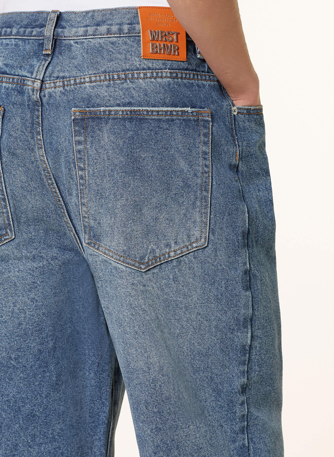 WRSTBHVR Jeans LEMMY Baggy Fit: CLASSIC BLUE