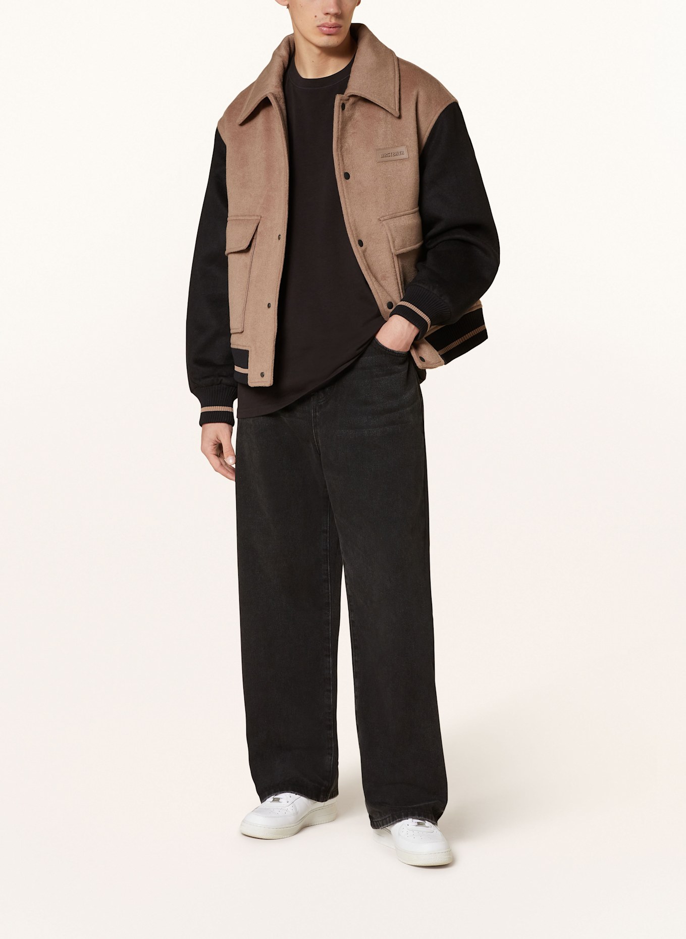 WRSTBHVR Jeans LEMMY Baggy Fit, Farbe: FADED BLACK (Bild 2)