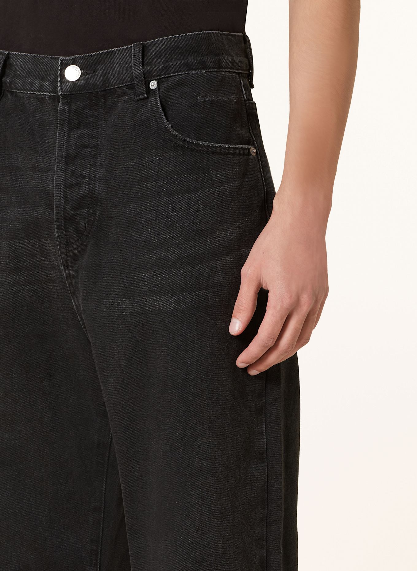 WRSTBHVR Jeans LEMMY Baggy Fit, Farbe: FADED BLACK (Bild 5)