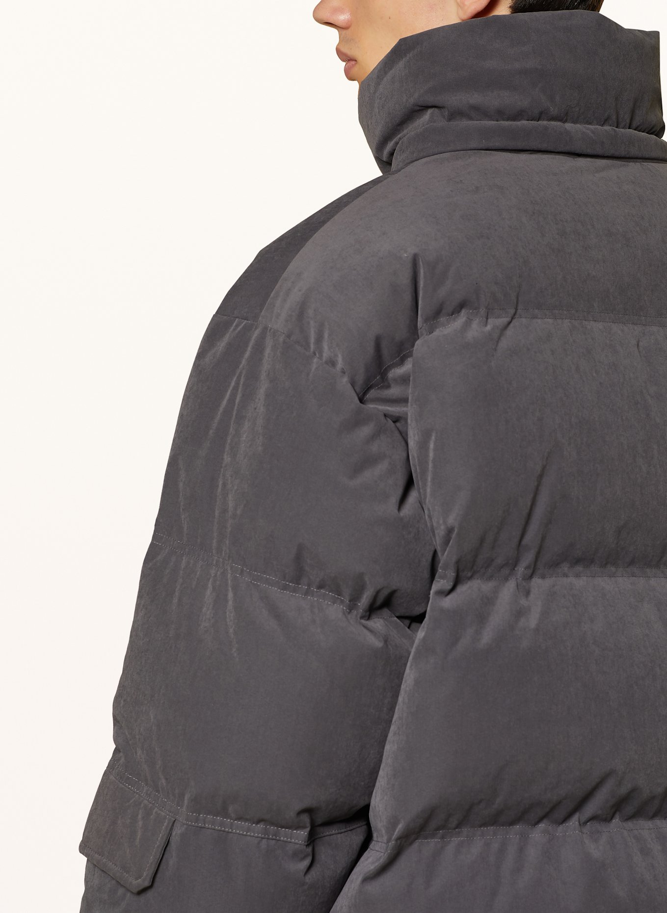 HOLZWEILER NAVRIK down Zip jacket with detachable hood, Color: GRAY (Image 6)