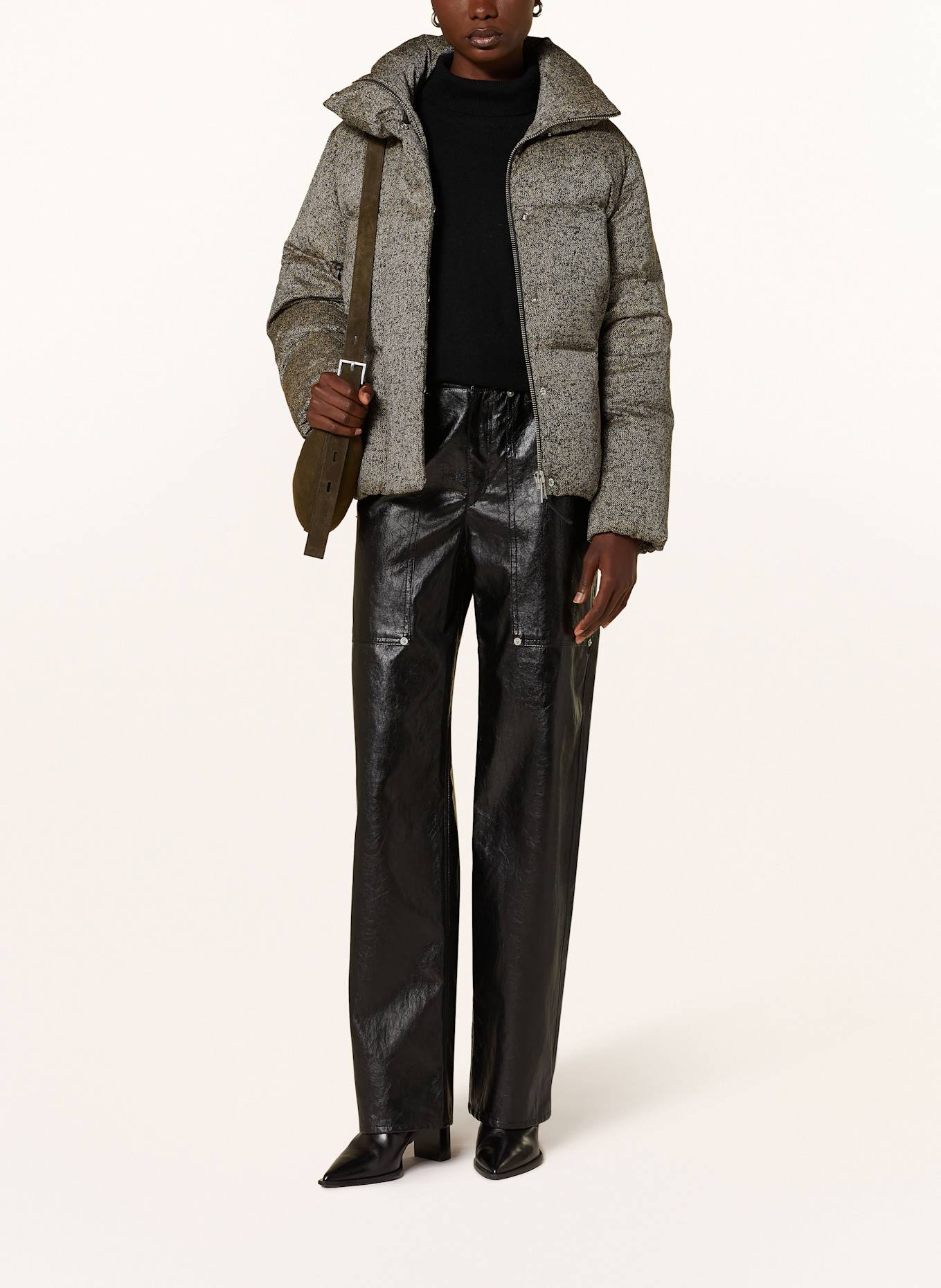 BELSTAFF Daunenjacke JUNIPER, Farbe: KHAKI/ DUNKELGRAU/ HELLBRAUN (Bild 2)