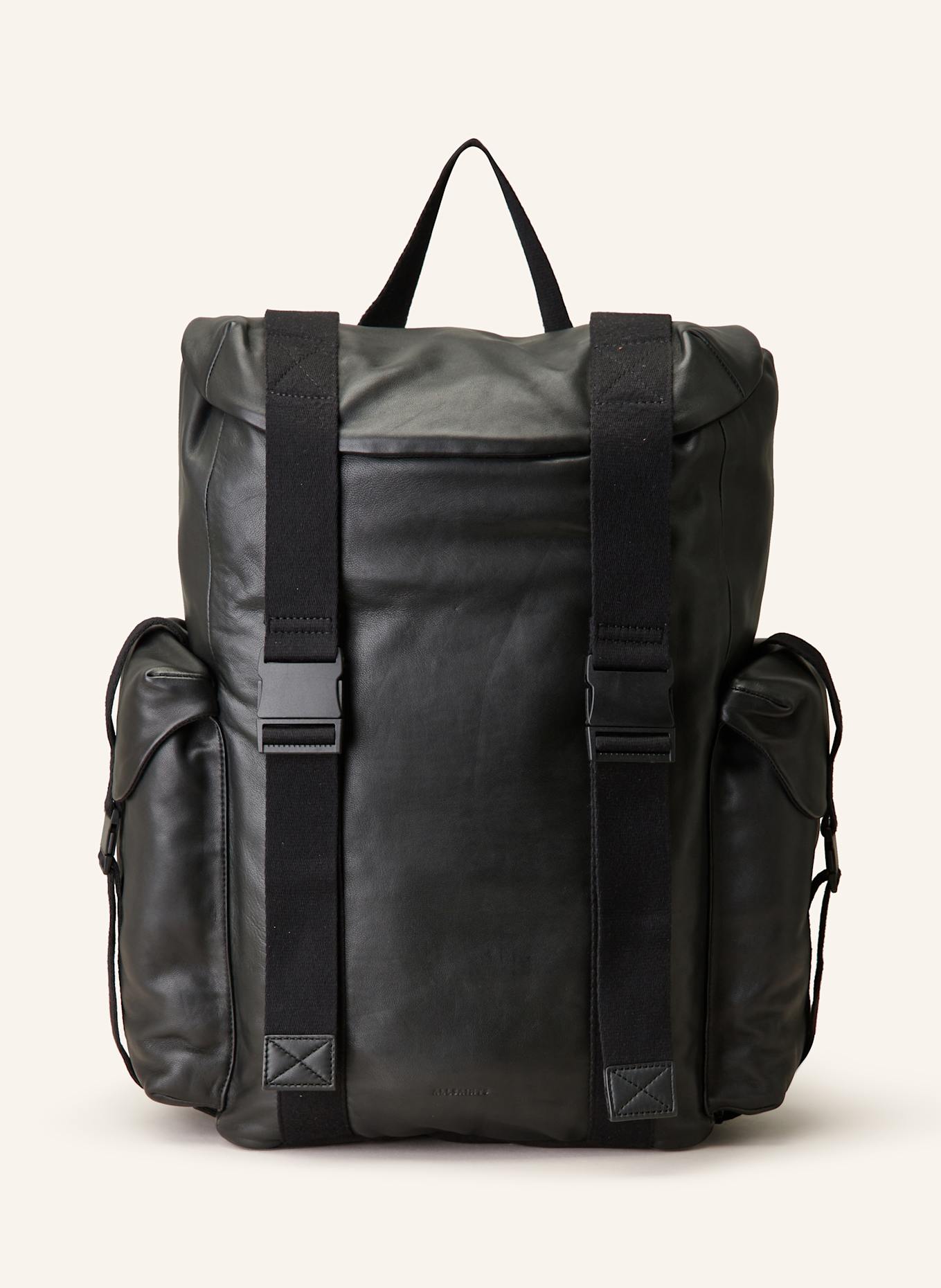 ALLSAINTS MARS backpack with laptop compartment in black